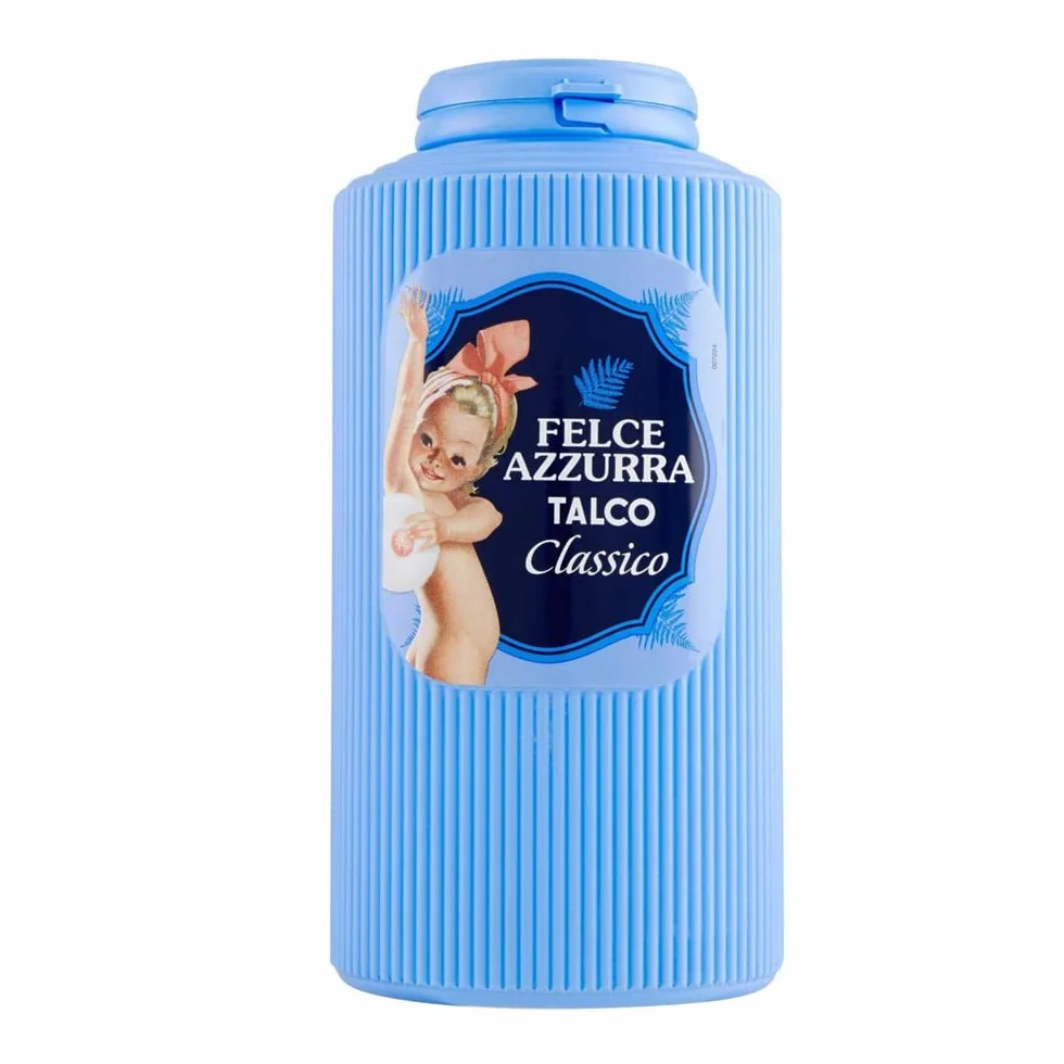 6 Barattoli Maxi polvere di Talco Felce Azzurra 500gr