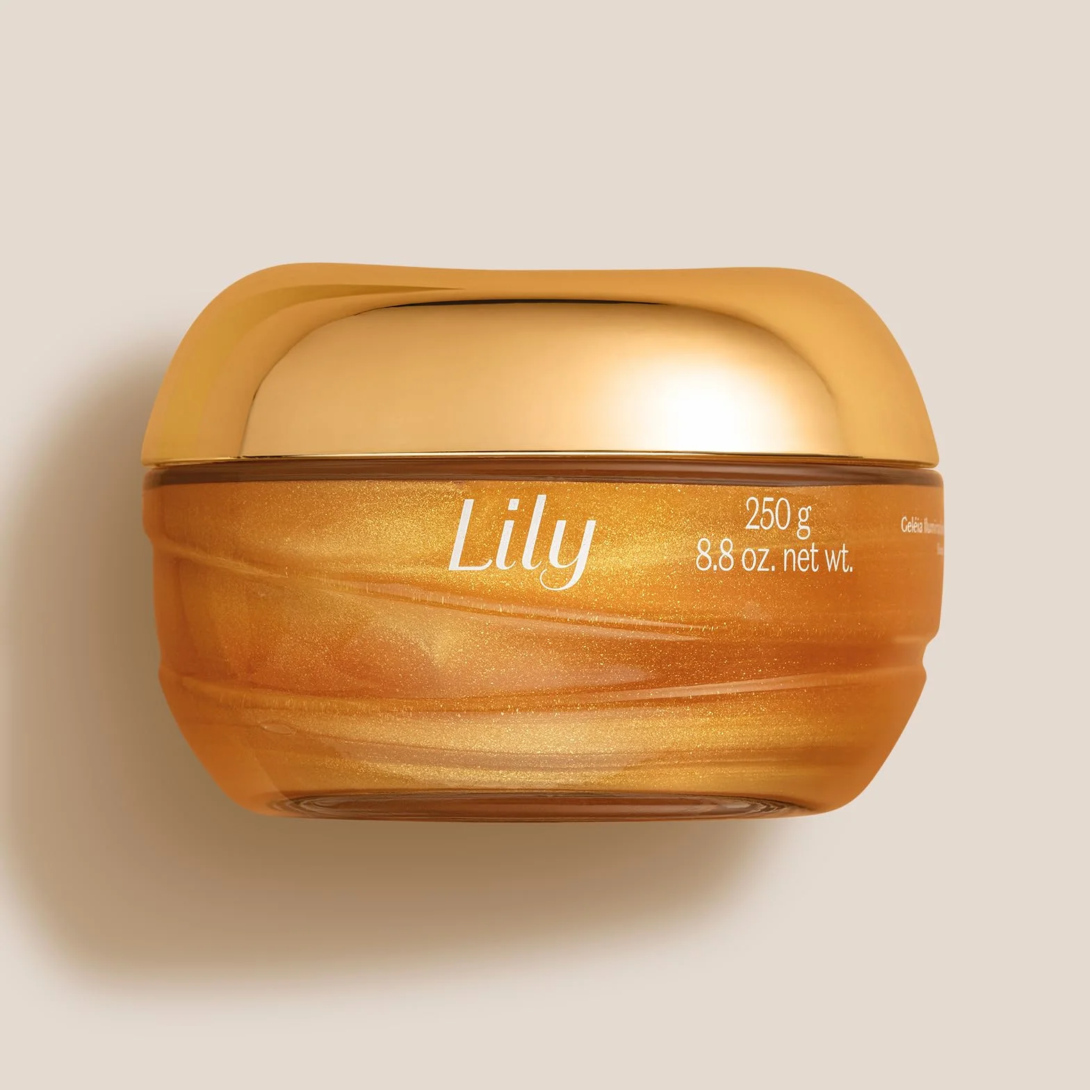 O Boticário Lily | Set regalo | Crema corpo 250 g + Glow 250 g | Set regalo da donna, crema corpo 250 g + gel-crema Lily Glow da 250 g, profumo di giglio, idrata e illumina, vegano