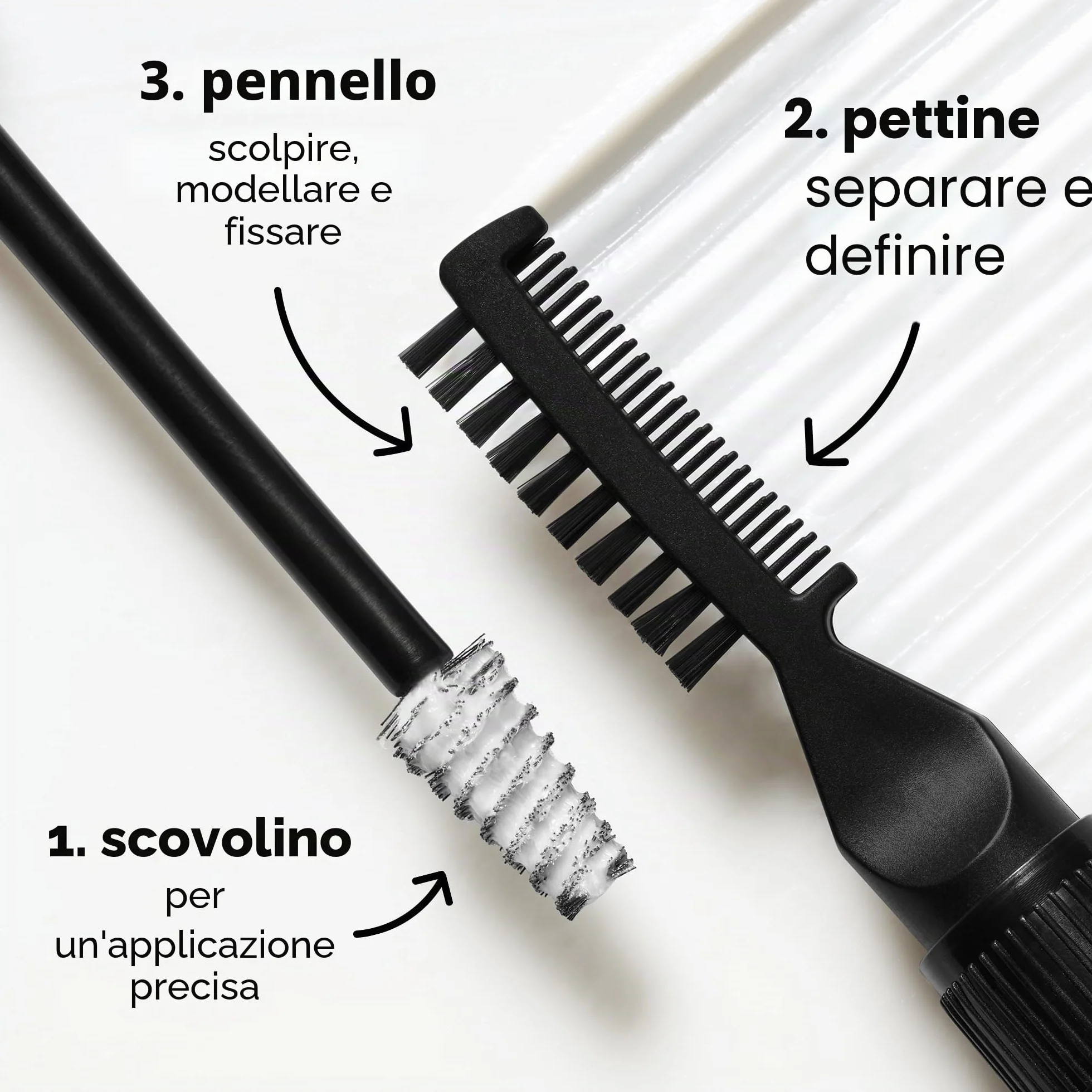 e.l.f. Brow Laminating Gel, gel per sopracciglia ad asciugatura invisibile, fissaggio forte resistente all’acqua, effetto laminato, vegano