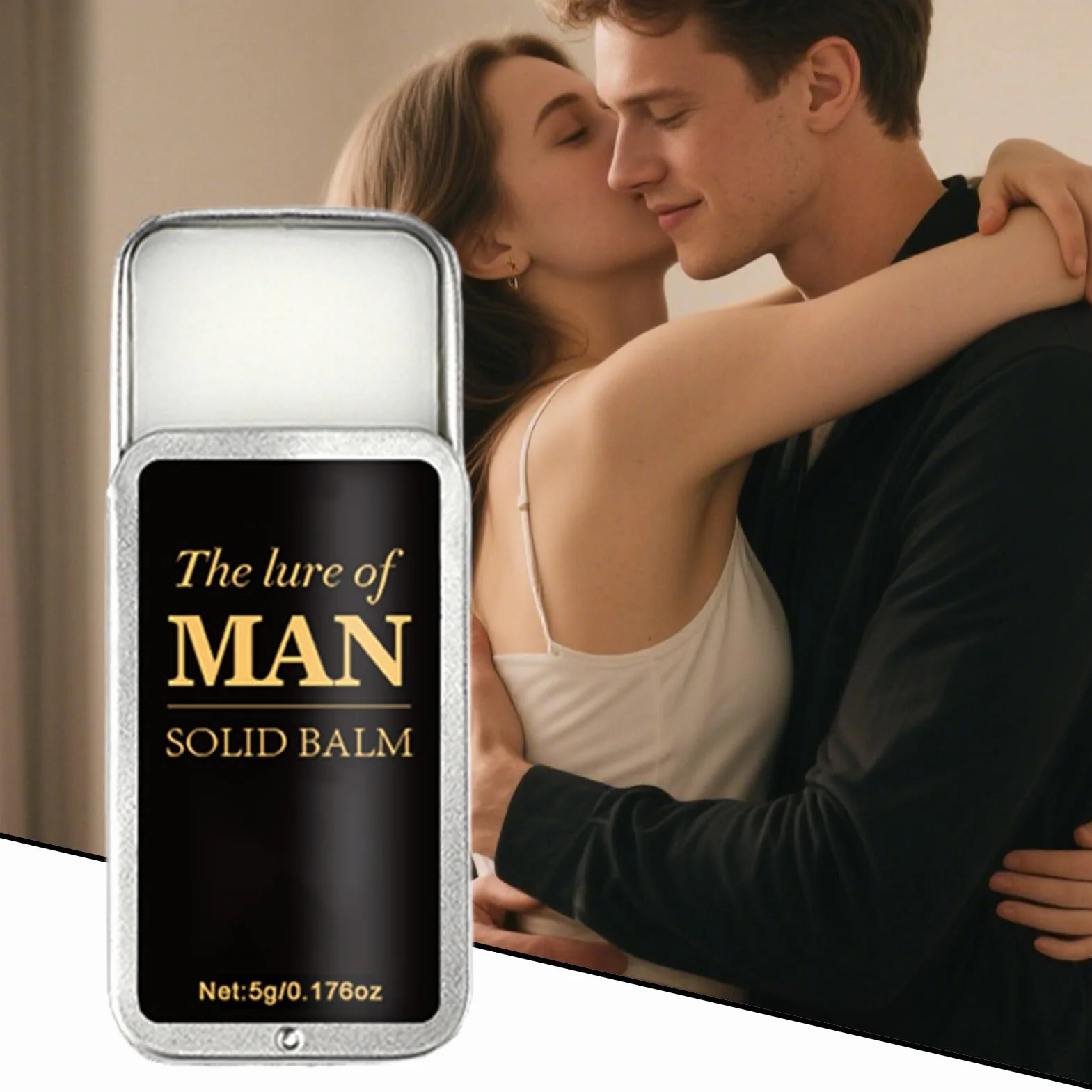 Profumo Solido Uomo,Fragranza Da Viaggio 5g - Solido Per Lavoro Palestra Escursioni Matrimonio Serata E Quotidiano