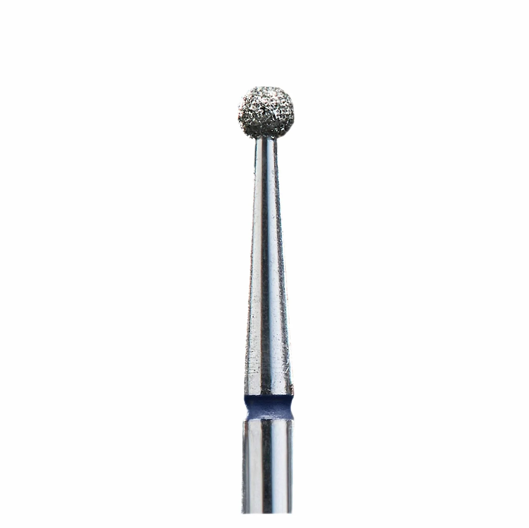 STALEKS PRO Punta per fresa diamantata unghie palla blu 2,5 mm confezione 6 pezzi