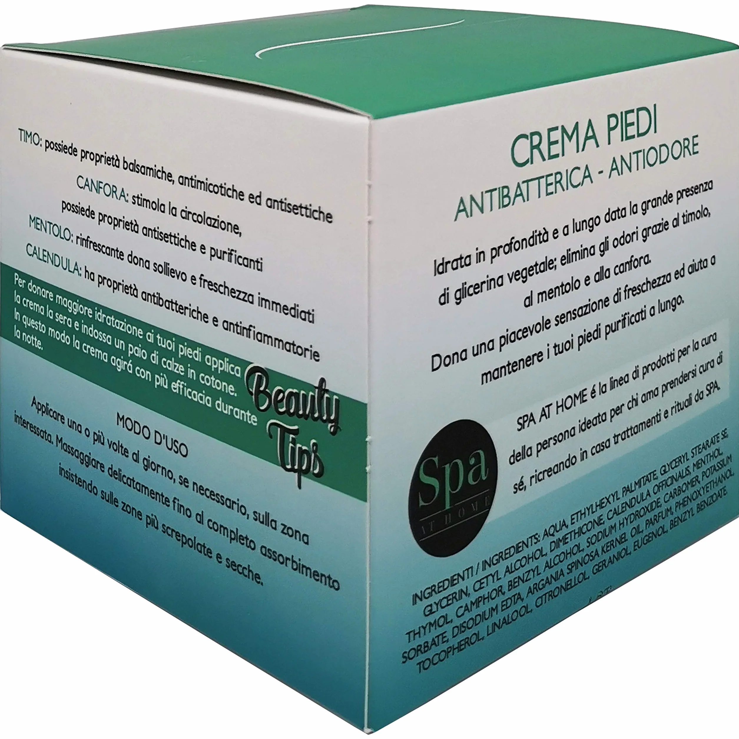Retinol Complex Crema Piedi Antibatteria Antiodore Idratante Purificante Defaticante