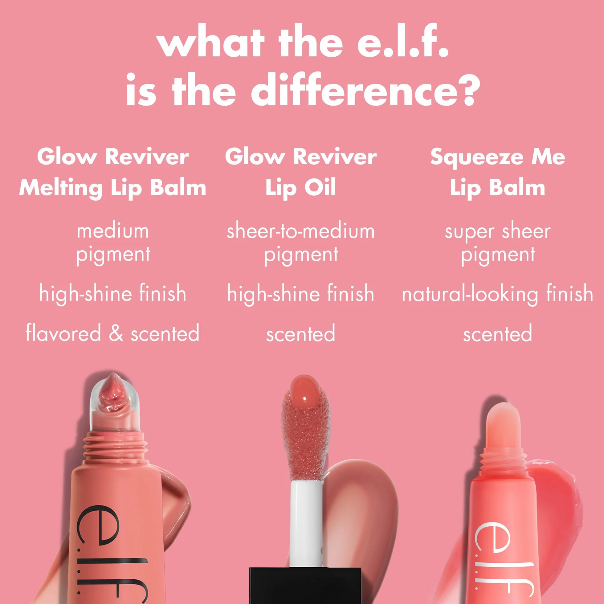 e.l.f. Glow Reviver Melting Lip Balm, balsamo labbra idratante colorato con finish lucido per labbra morbide ed elastiche, prodotto vegano e non testato sugli animali, Vanilla Soft Serve