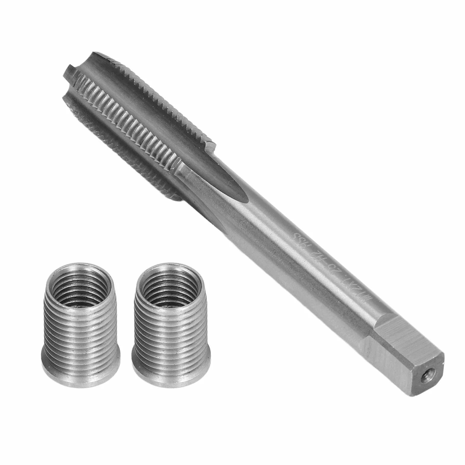 Kit Riparazione Filetti Candela Accensione M10x1.25 M12x1.25 per Auto