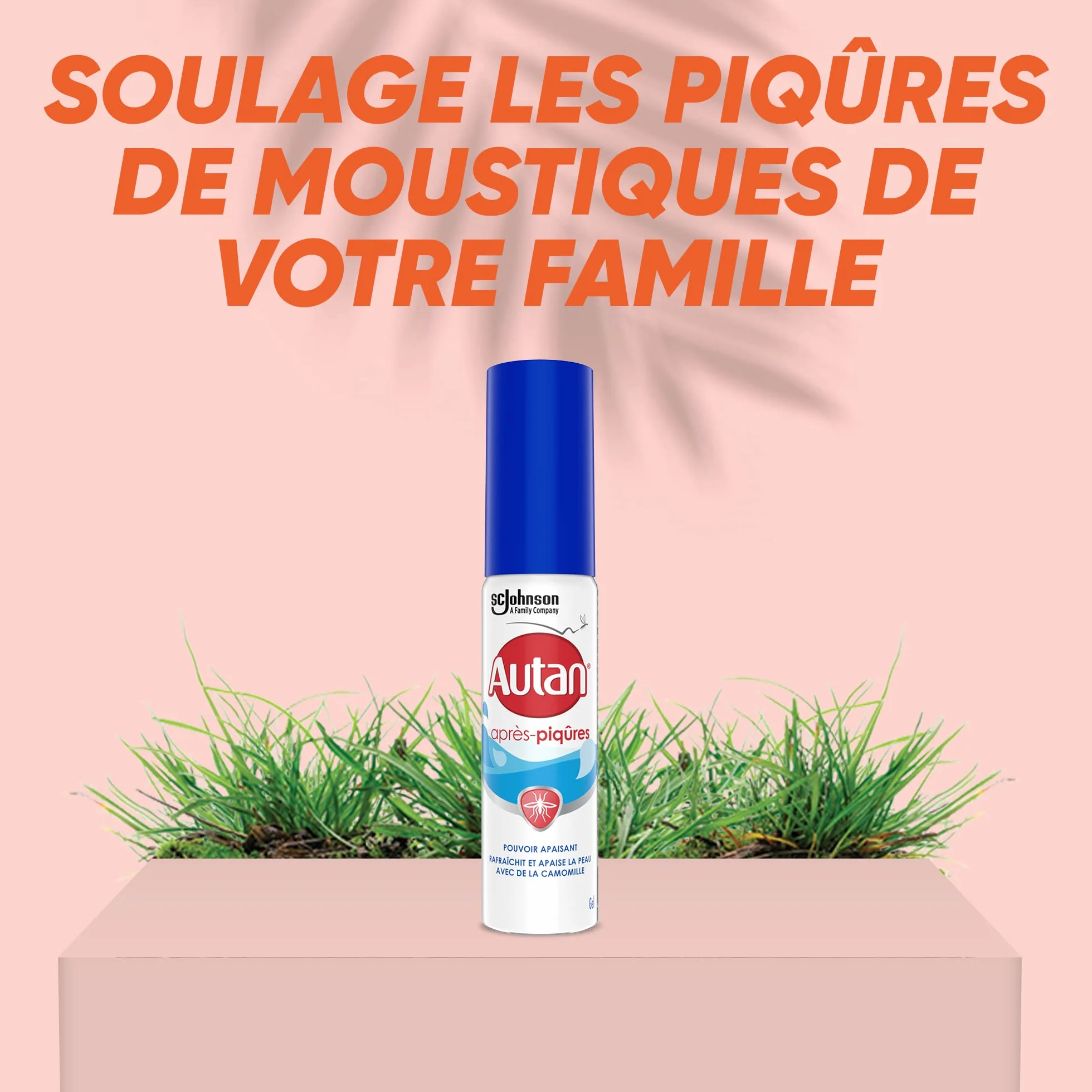 Autan Gel dopo punture - Allevia punture di zanzare, ortiche, taoni - Contiene camomilla e aloe vera, 1 gel, 25 ml