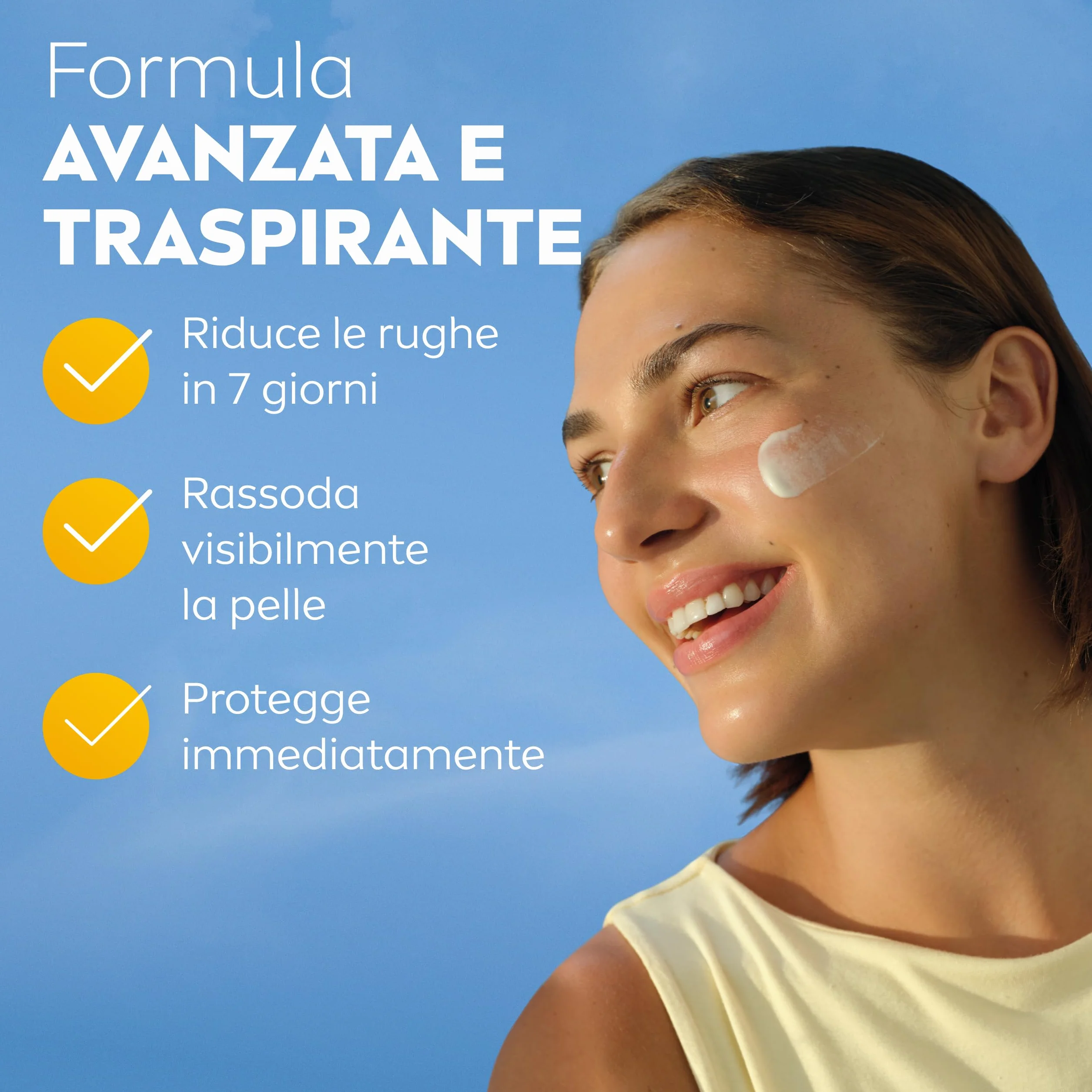 NIVEA SUN Anti-Age Q10 SPF 50+ 40 ml Crema Solare Viso Antirughe