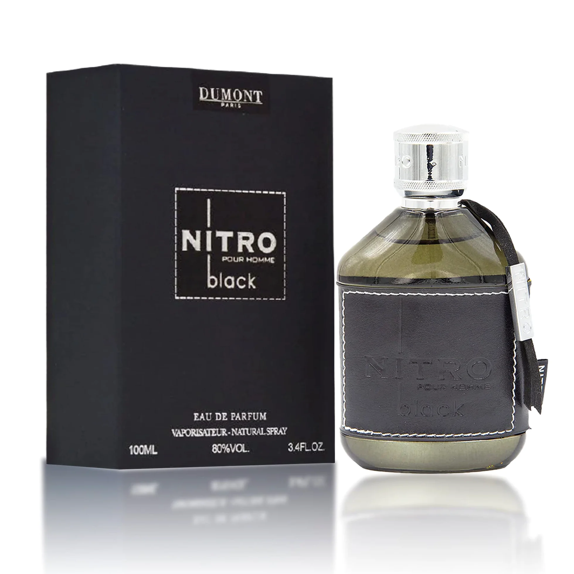 Dumont Paris Nitro Black Pour Homme Edp Profumo Uomo Natural Spray 100ml