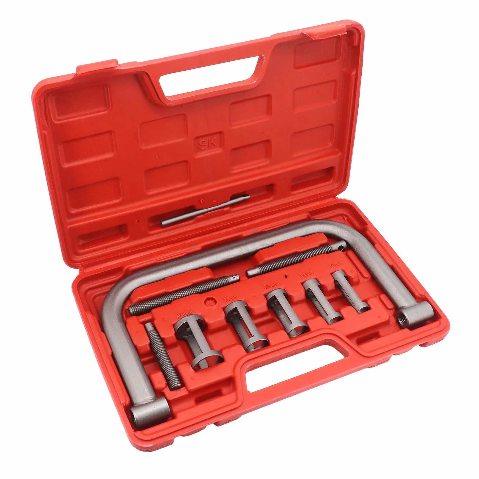 Set di Strumenti Automobilistici per Riparazione Compressore Molla Valvola per Auto Moto Furgoni