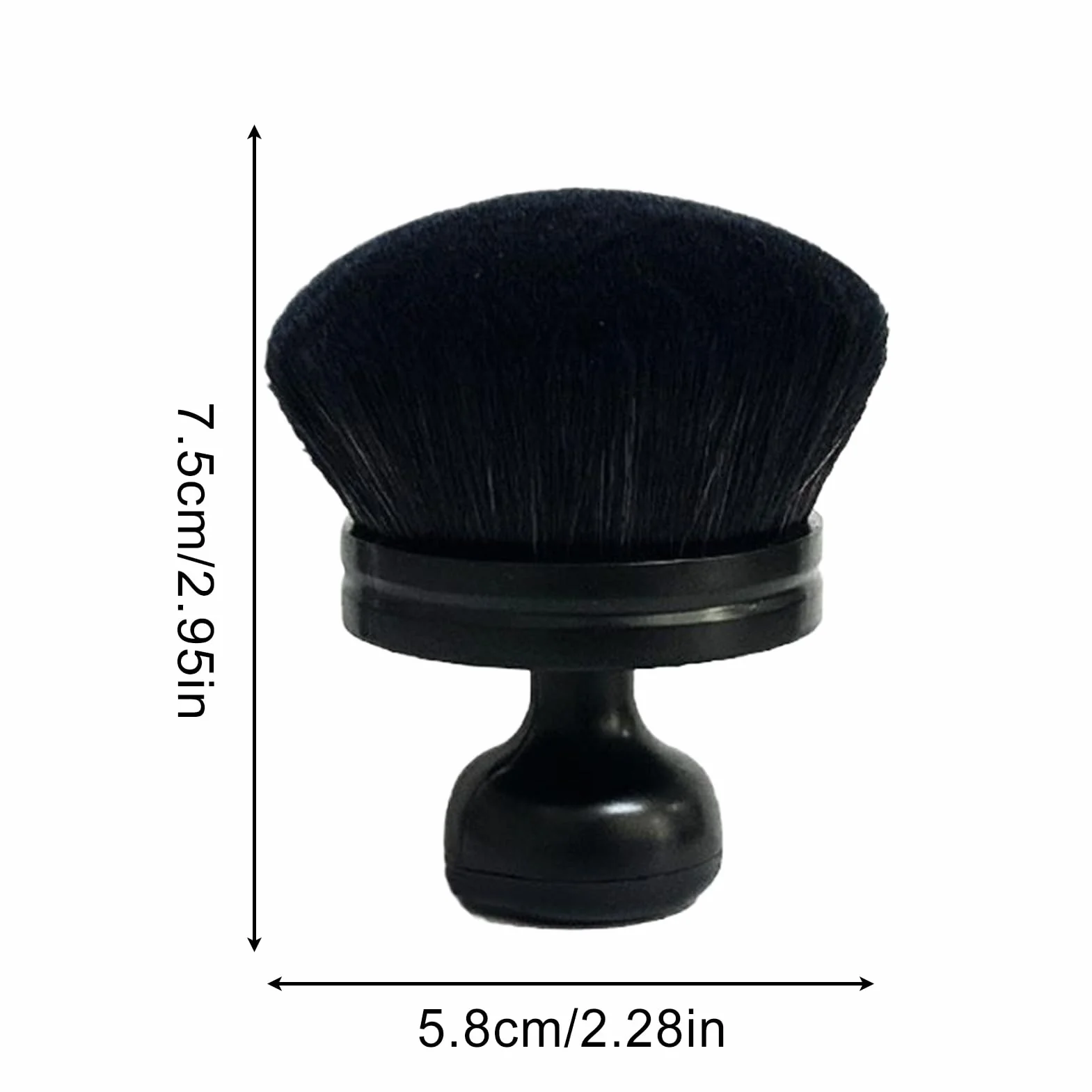 Spazzola per il trucco del corpo per gambe, spazzola per il corpo per autoabbronzante, copertura extra accessori per il trucco per schiena e gambe per la miscelazione della protezione solare