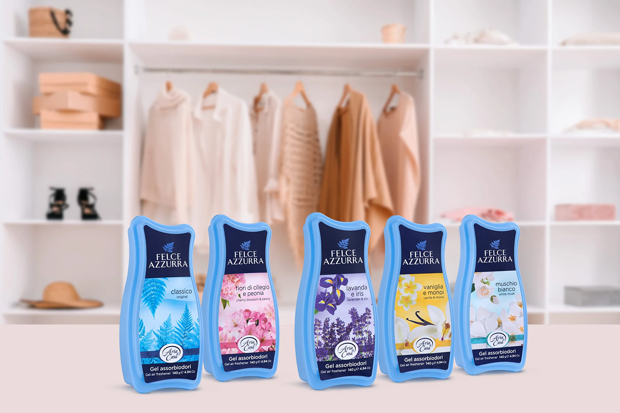 Aria di Casa Gel profumante assorbiodori Talco Classico 140 g