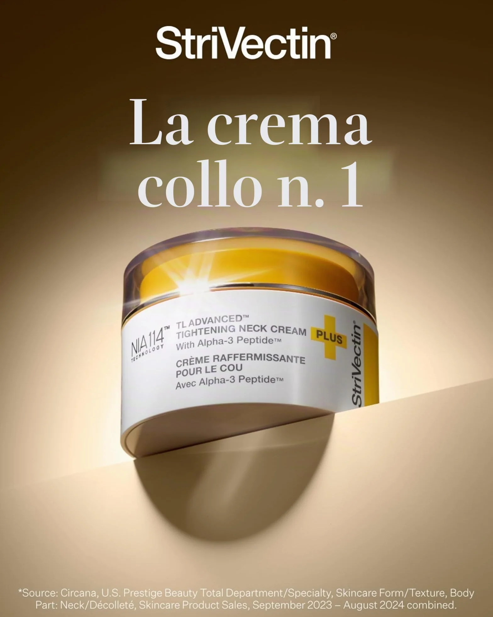 StriVectin TL Advanced™ Tightening Neck Cream PLUS, 1,0 oz for Tightening and Firming Neck & Décolleté Lines