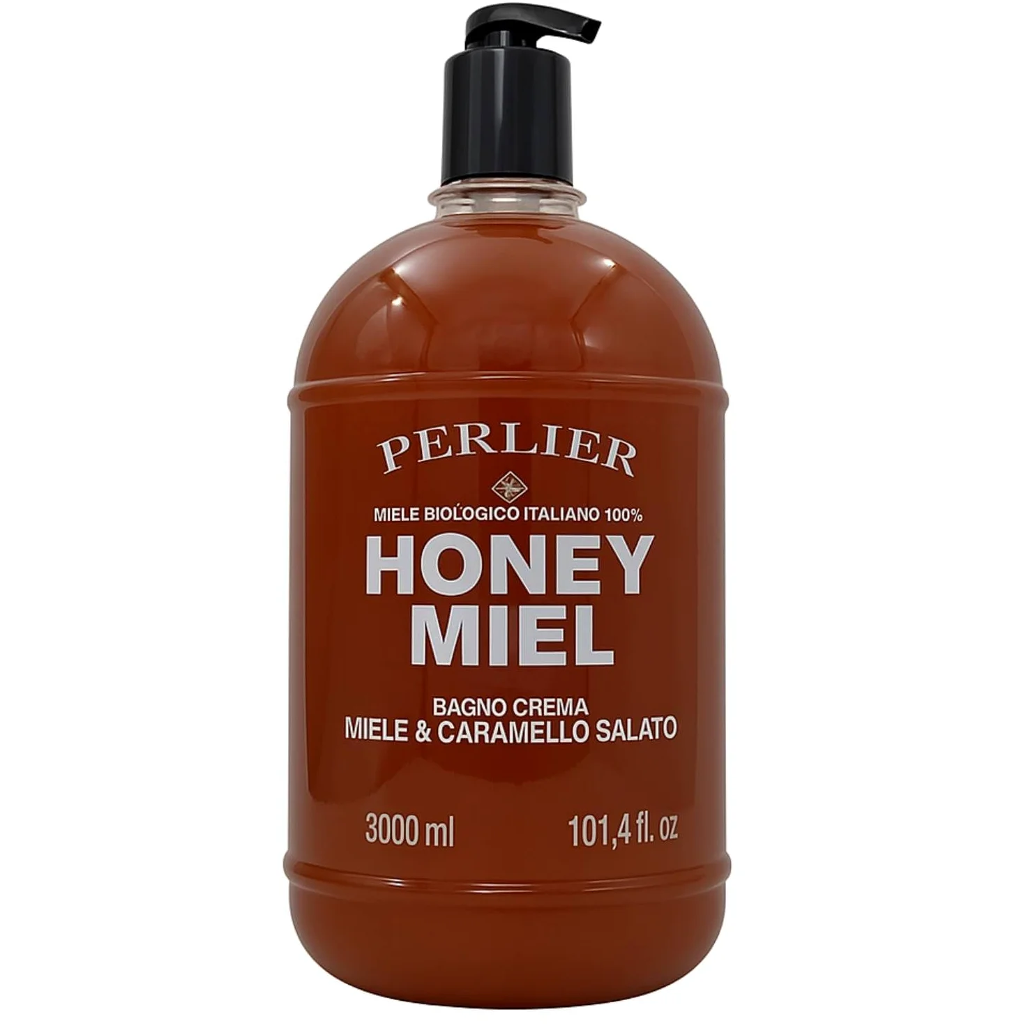 Perlier Honey Miel Bagno Crema Miele e Caramello Salato Con Dosatore 3000 Ml