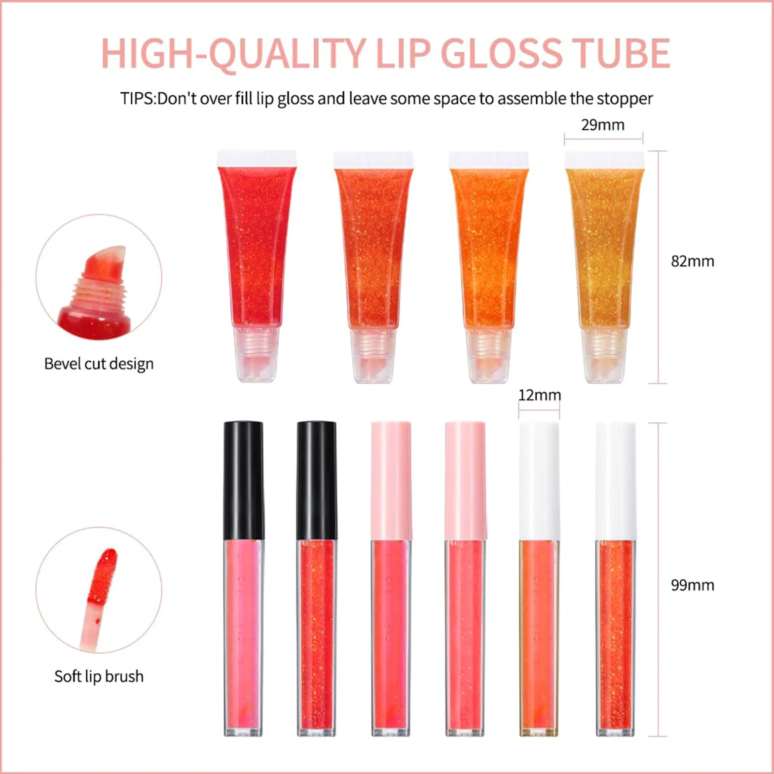 Kit Completo per la Creazione di Lucidalabbra Set Artigianale di Gloss | Kit Fai Da Te Per Creare Il Lucidalabbra Per Donne Ragazze Amanti Del Trucco Principianti Adolescenti Prin