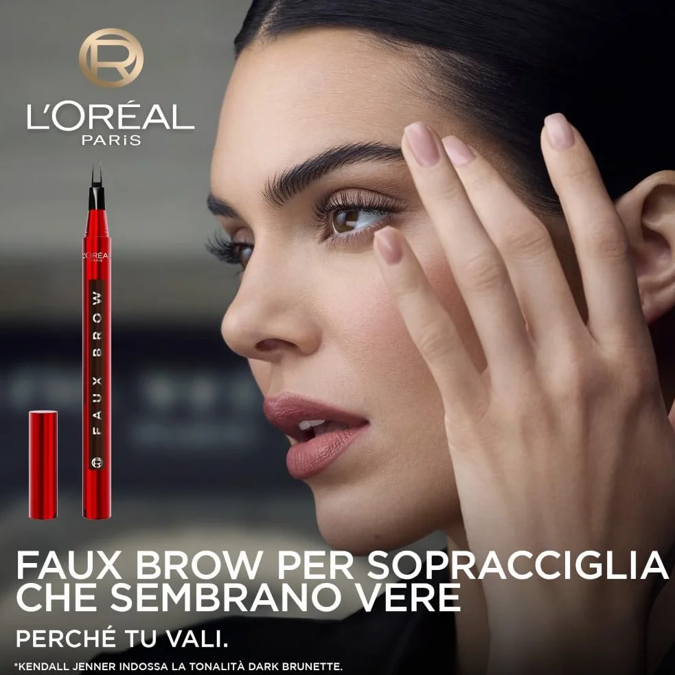 L'Oréal Paris Infaillible Faux Brow Penna Sopracciglia Dark Brunette 1g Tenuta 48H