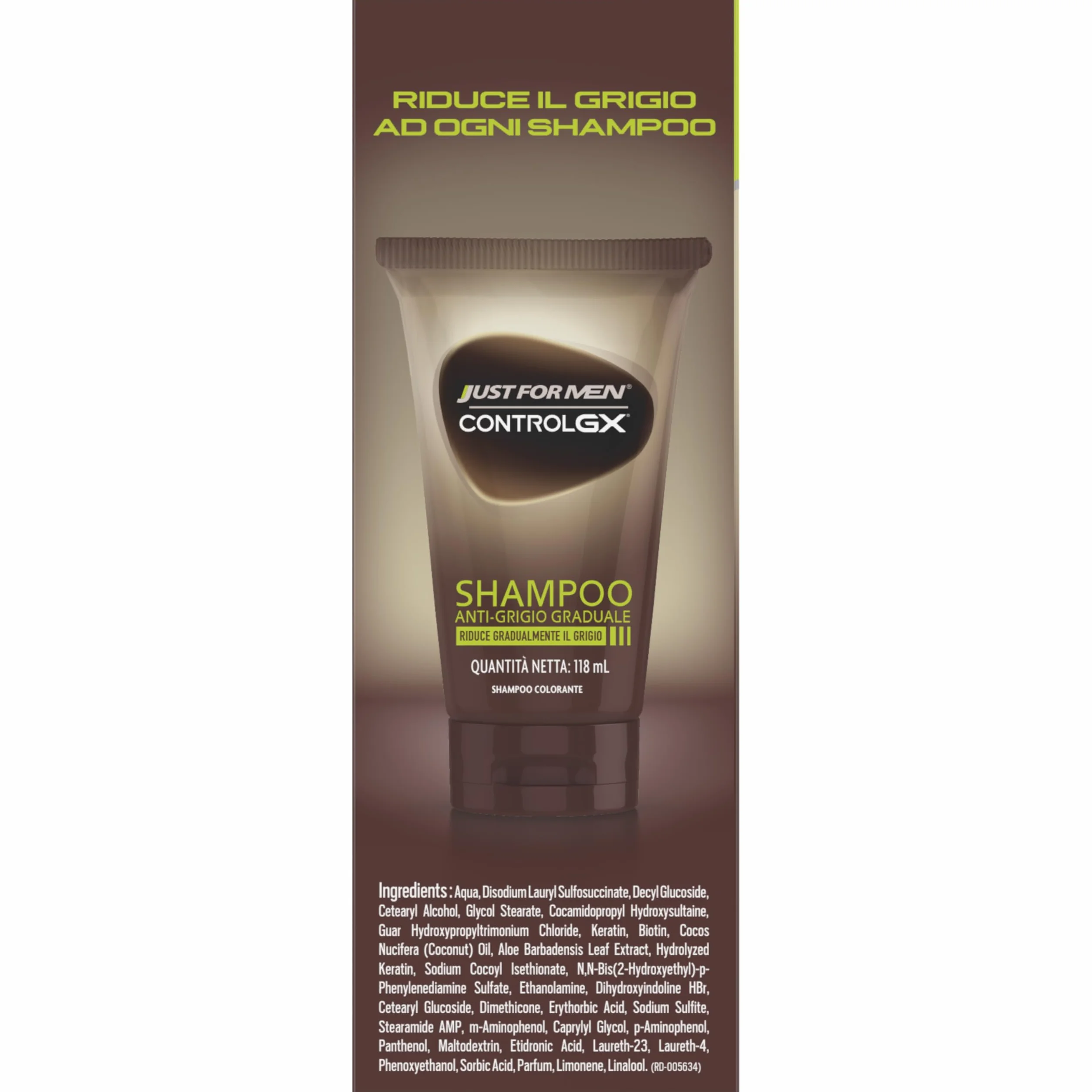 Just For Men Control GX Shampoo Colorante Uomo 118 ml