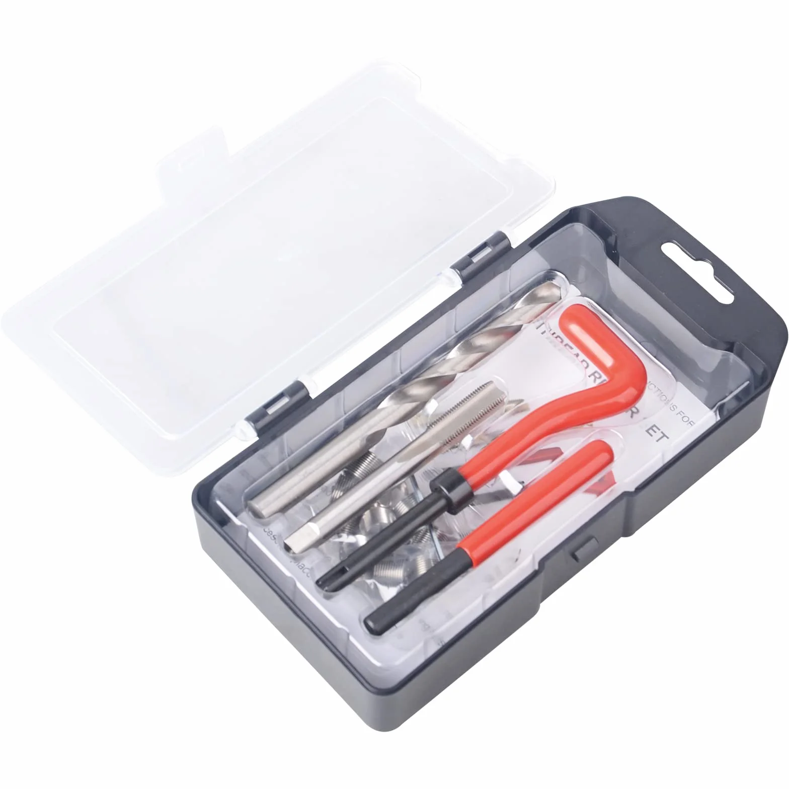 DAYUAN Kit Riparazione Filettatura M10x1.0mm Helicoil Inserto Filo Set Utensili Auto