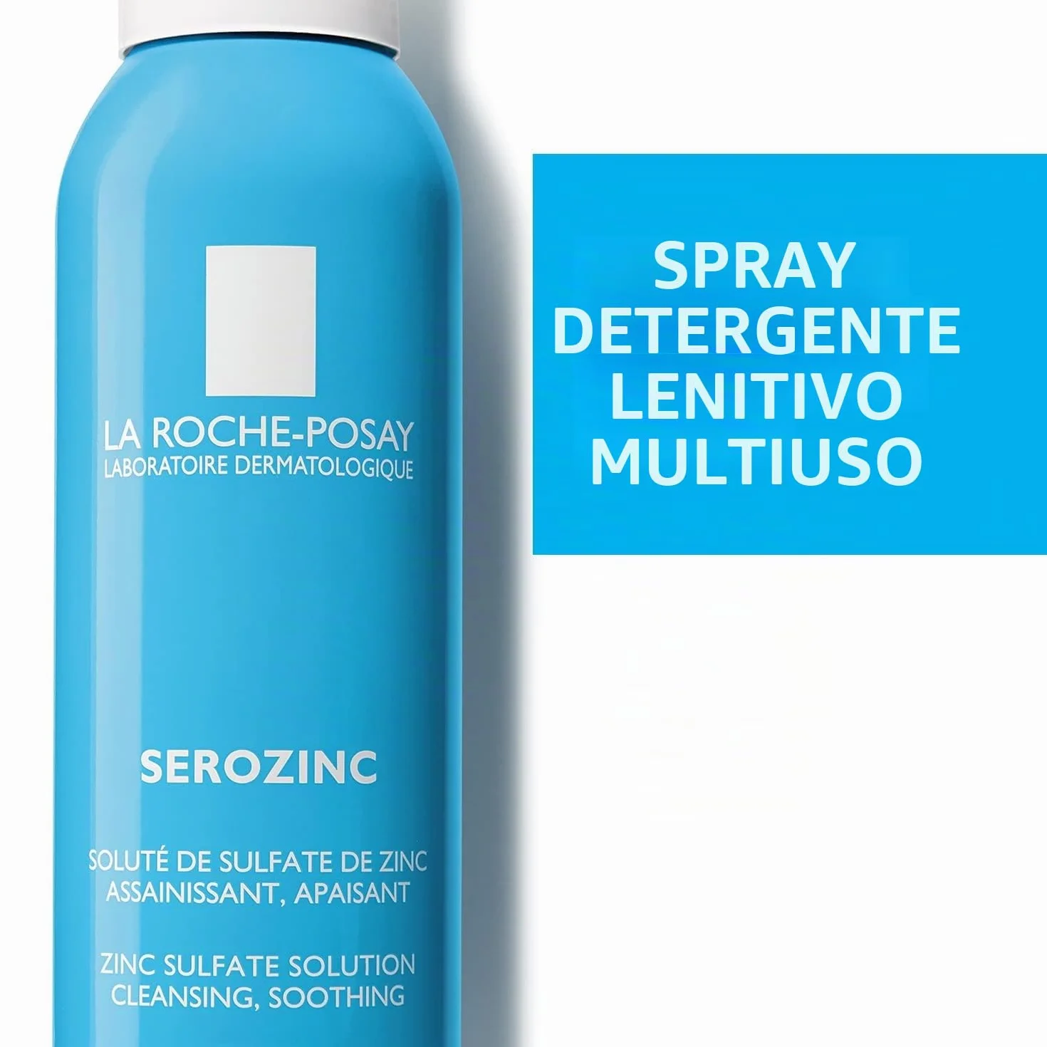 La Roche-Posay Serozinc, Tonico Spray Detergente e Astringente, Pelle Detersa e Lenita, Con Zinco Solfato e Acqua Termale, Con Proprietà Sebo-regolatrici, 150 ml