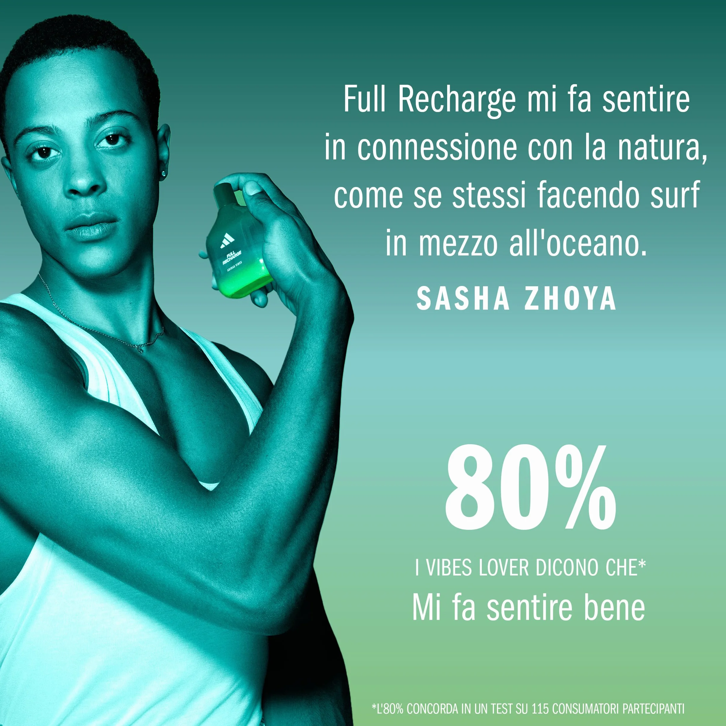 adidas Vibes Full Recharge Eau de Parfum 100 ml