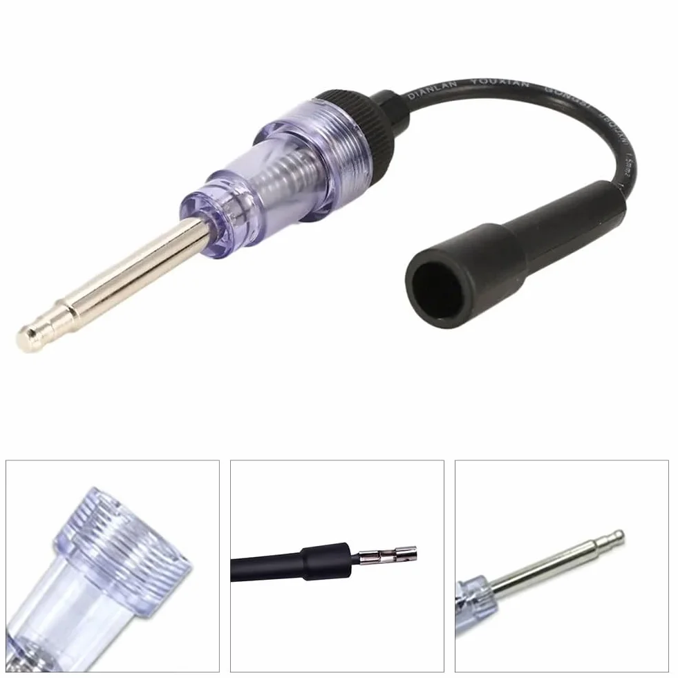 Tester di Accensione e Spark Tester per Auto e Moto, Candela e Motore