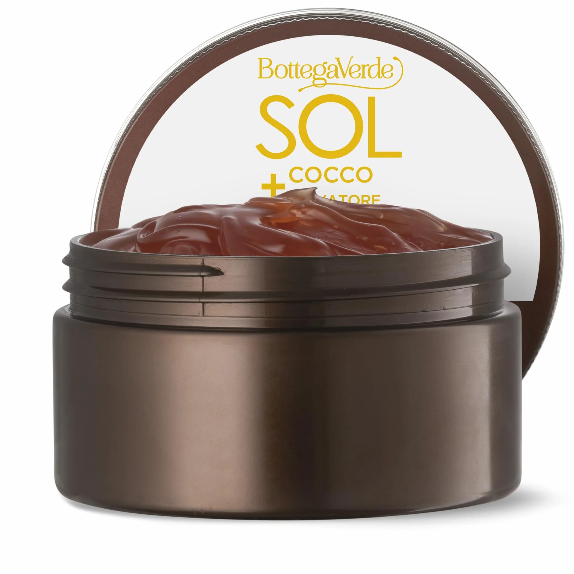 Bottega Verde SOL Cocco Gelée Corpo Attivatore Abbronzatura 150 ml, Senza Filtri Solari, con Latte di Cocco e Lumipod, Intensifica e Prolunga l'Abbronzatura