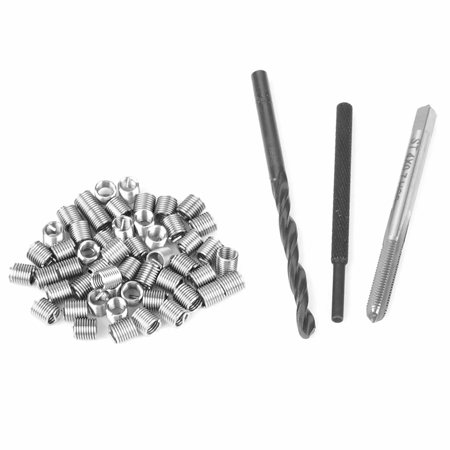Kit riparazione filettatura acciaio inox M4 x 2D 50 pezzi