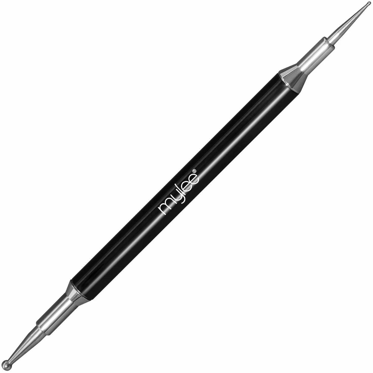 Mylee Nail Art Penna per Punteggiatura unghie - Gemme, decalcomanie e cristalli, accessorio per manicure professionale, doppia punta