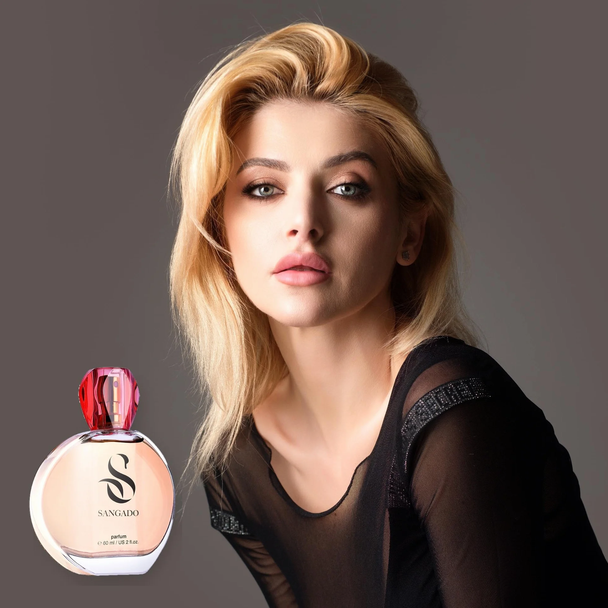 SANGADO Electra Profumo per Donne, Fragranza Lussuosa, Orientale Floreale, Essenze Francesi, Extra-Concentrato (Parfum), Spray da 60 ml