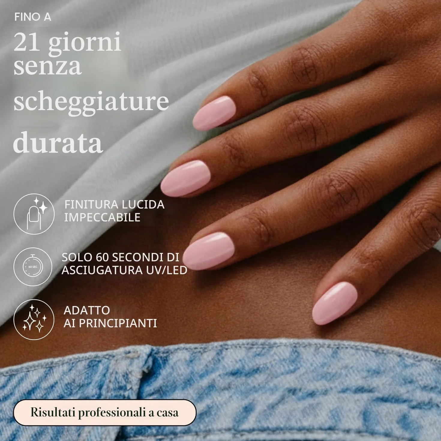 Mylee Smalto Gel Semipermanente 8ml Californian Love UV LED Nail Art Manicure Pedicure Lunga Durata Vegan Cruelty Free