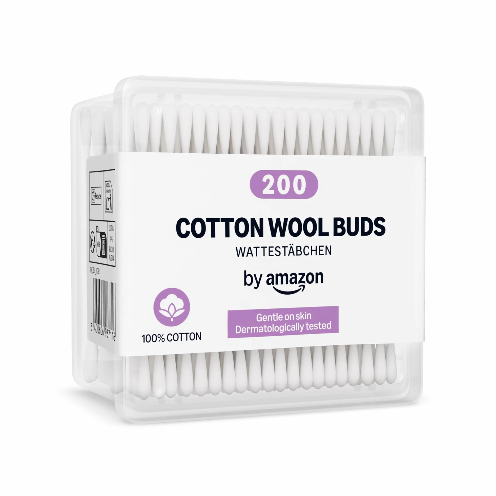 Amazon Cotton Fioc 100% Cotone 200 Pezzi