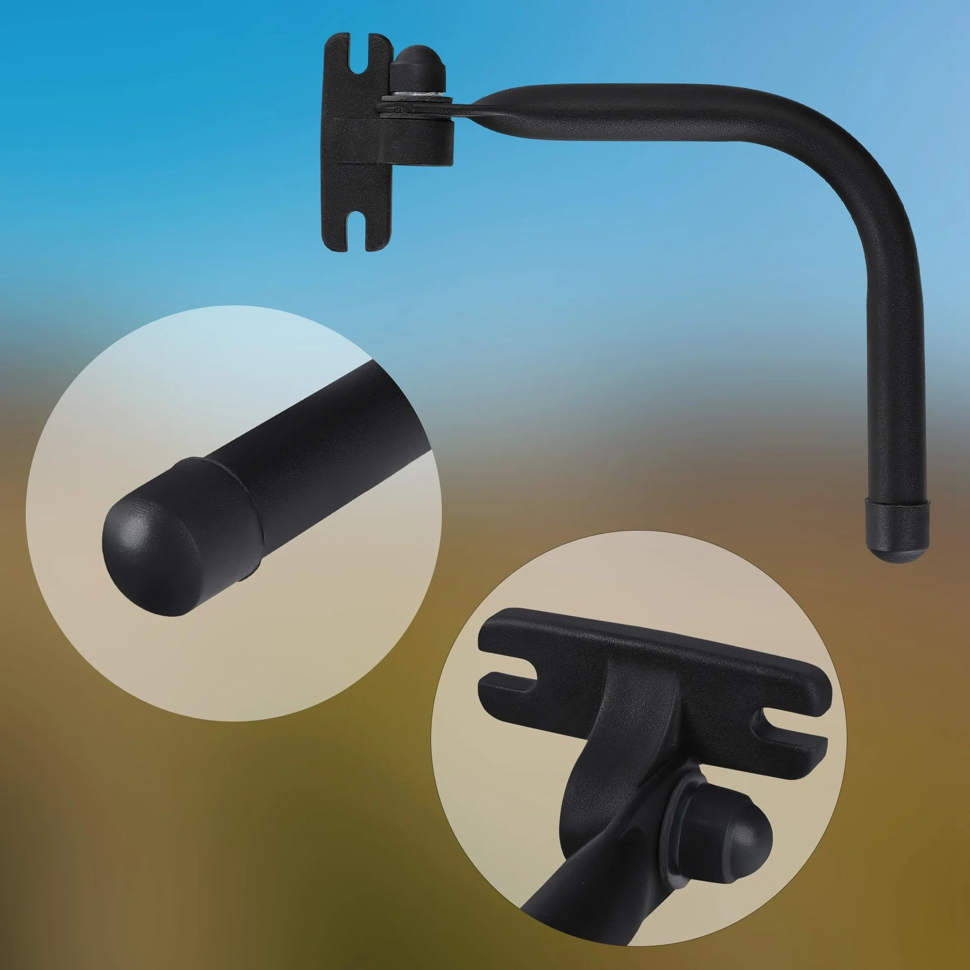 KOTARBAU® Specchietto Trattore Universale Esterno Nero Set da 2 Braccio