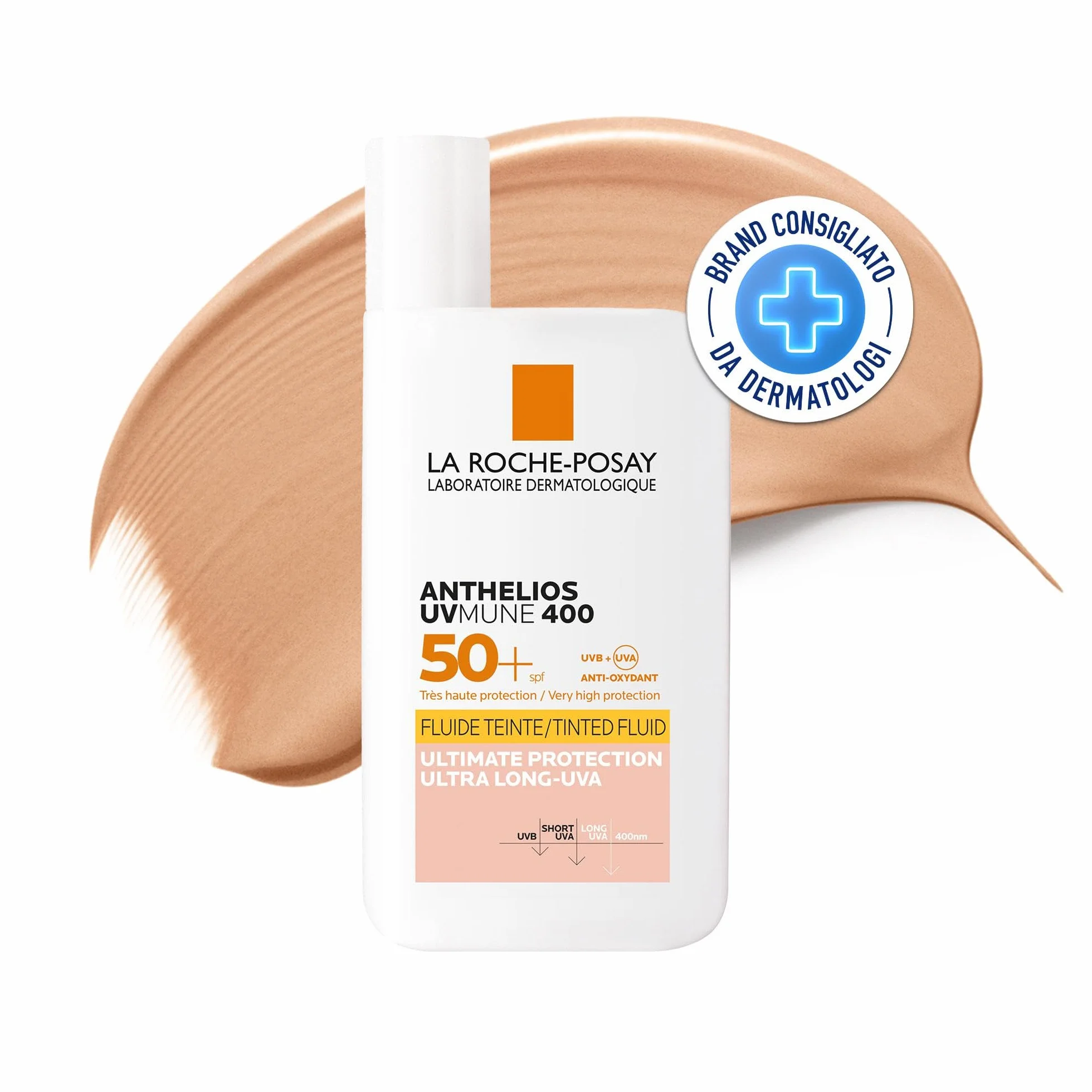 La Roche-Posay Anthelios UVmune 400 Fluido Colorato Viso SPF50+ 50 ml
