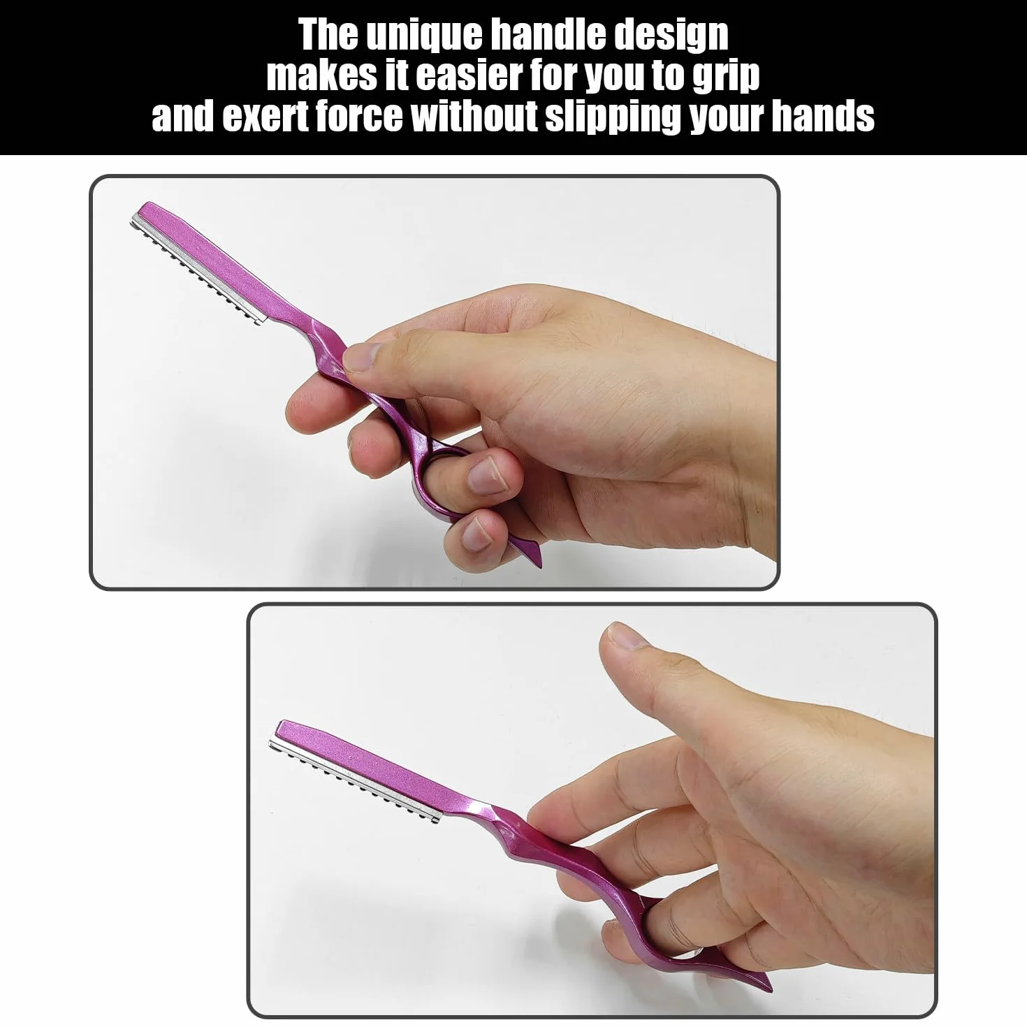 Coltello Per Capelli Da 2 Pezzi, Salone Per Capelli Resistente, Utensili Da Taglio Dei Capelli, Forniture Di Barbiere, Strumenti Per Salone Per Capelli.