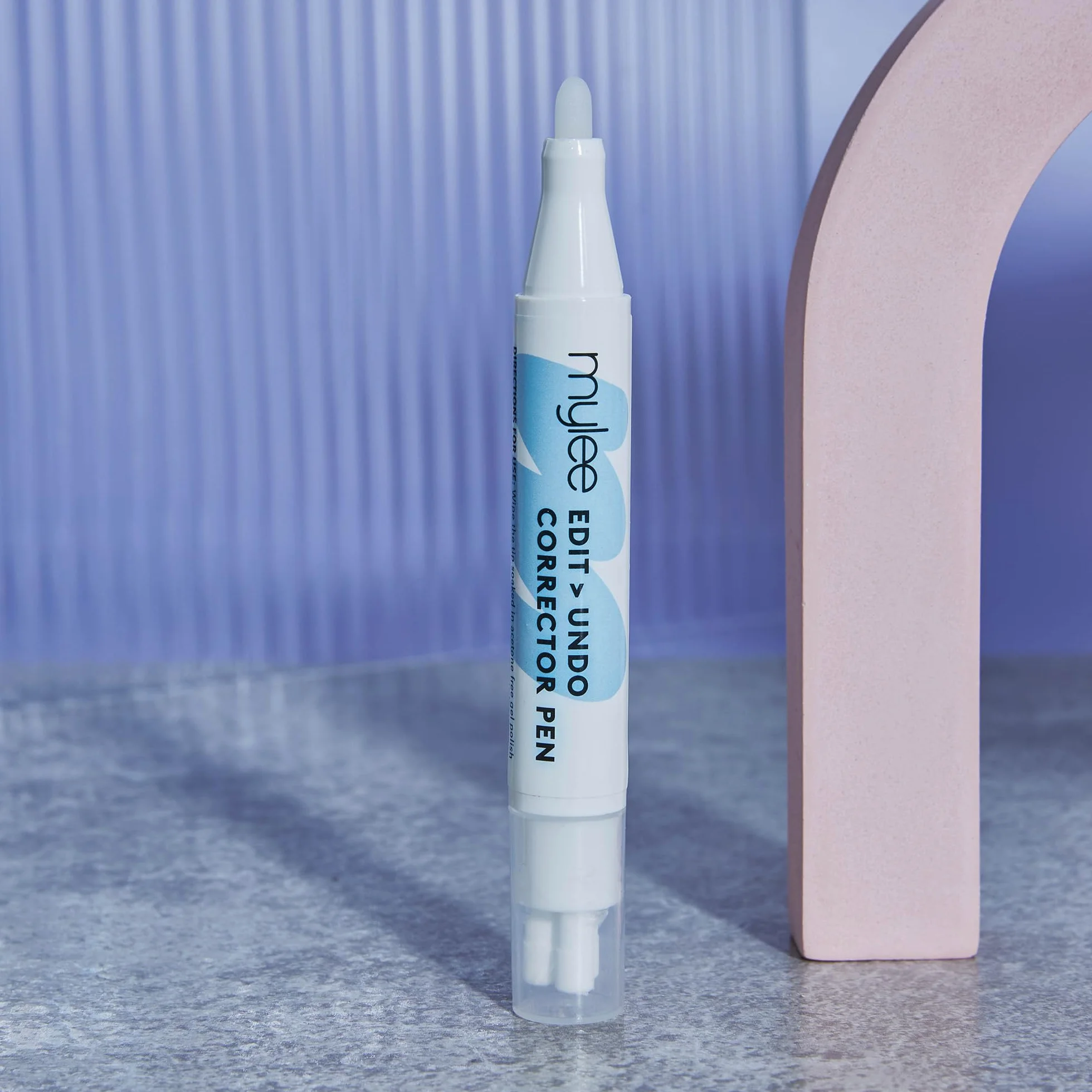 Mylee Edit Undo Penna Correggi Smalto Ricaricabile: Manicure Impeccabile e Facile - Solvente Gel Senza Acetone con Punte di Ricambio e Risultati Puliti