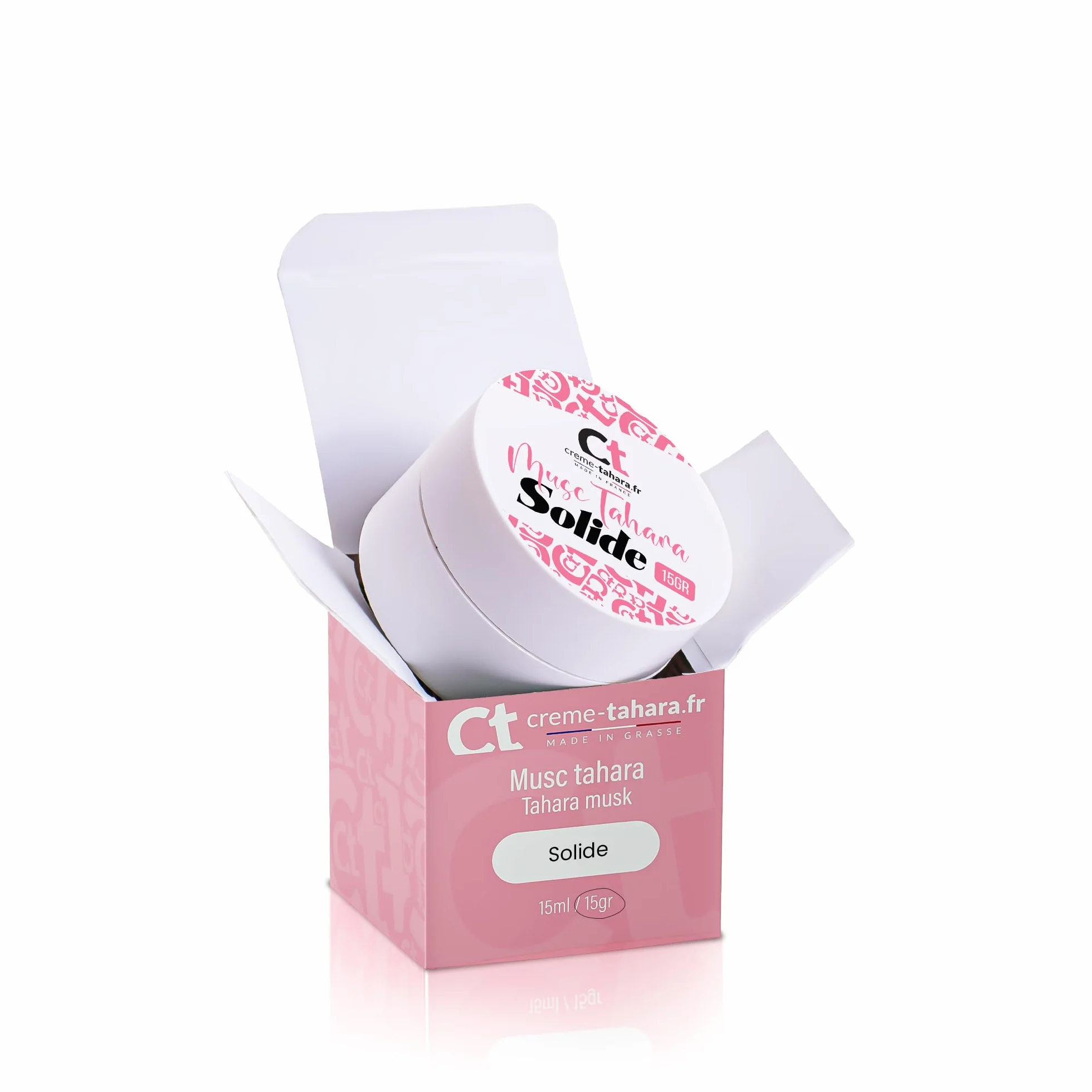 Muschio Tahara Solido | Muschio intimo donna | Profumo orientale 15g | Texture pastosa | Made In France | Dermatologicamente testato