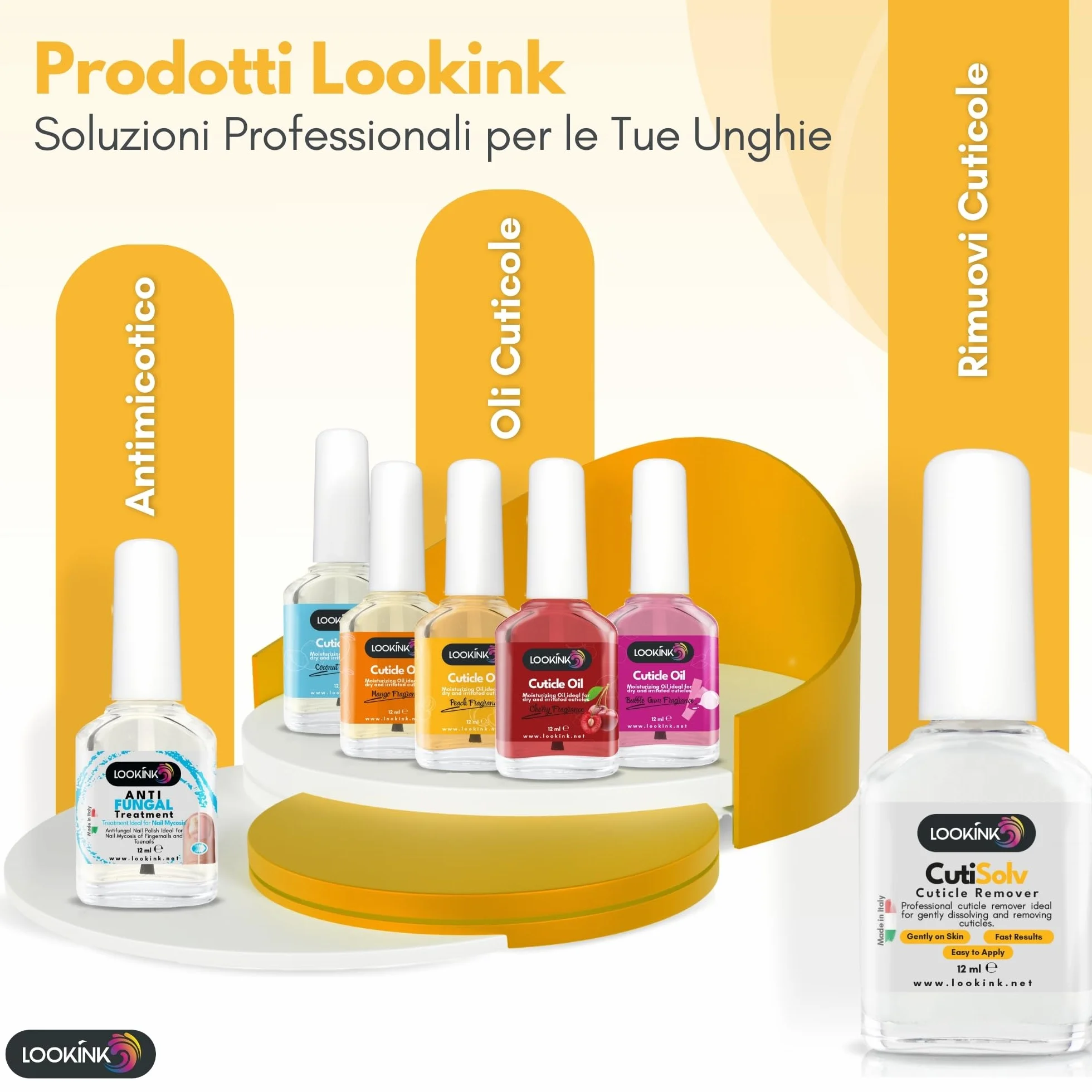 Rimuovi Cuticole Professionale 12 ml – Made in Italy | Cuticle Remover per Unghie | Scioglie e Rimuove Cuticole Dure | Formula Delicata e Cremosa