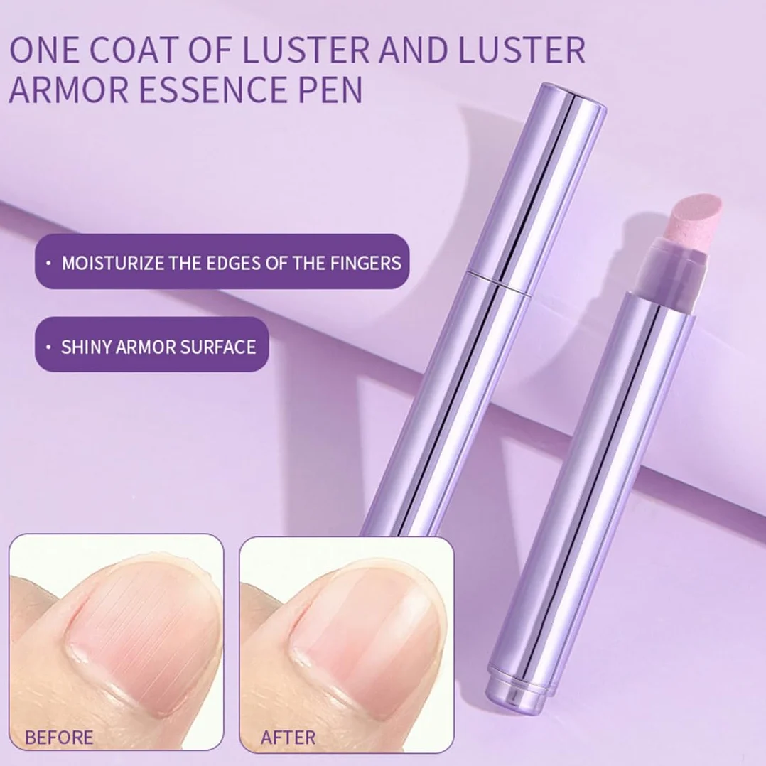 2 Pezzi Penna Olio per Cuticole Unghie, Strumento 3 in 1 per Rimuovere, Idratare e Rinforzare Cuticole, Ripara Unghie Secche e Screpolate, Per una Cura Completa delle Unghie