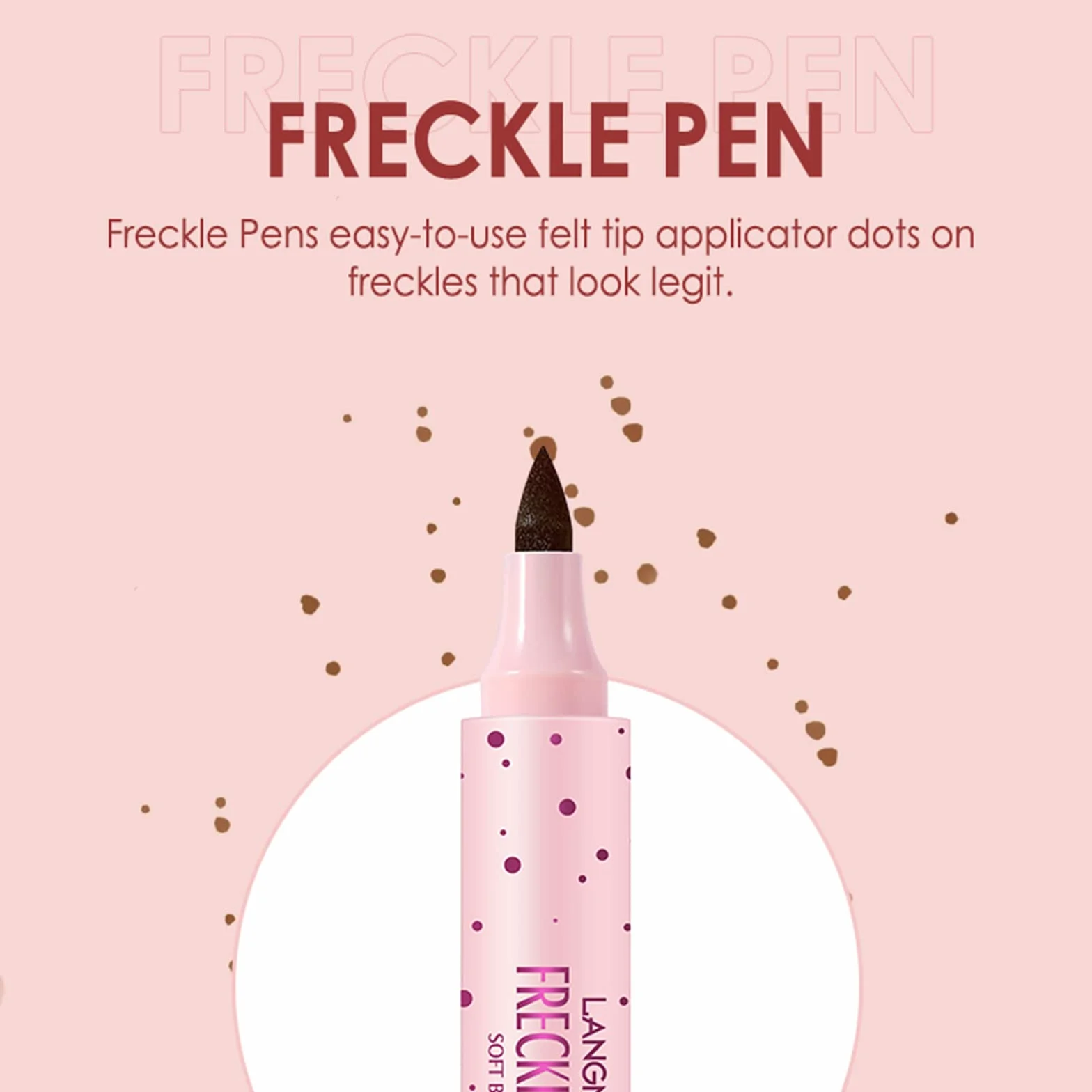 Freckles Pen, Impermeabile, Facile da Colorare, Penna a Punti Morbida, Penna per lentiggini a Simulazione Naturale Penna per lentiggini per Trucco a Lunga Durata Impermeabile (01)