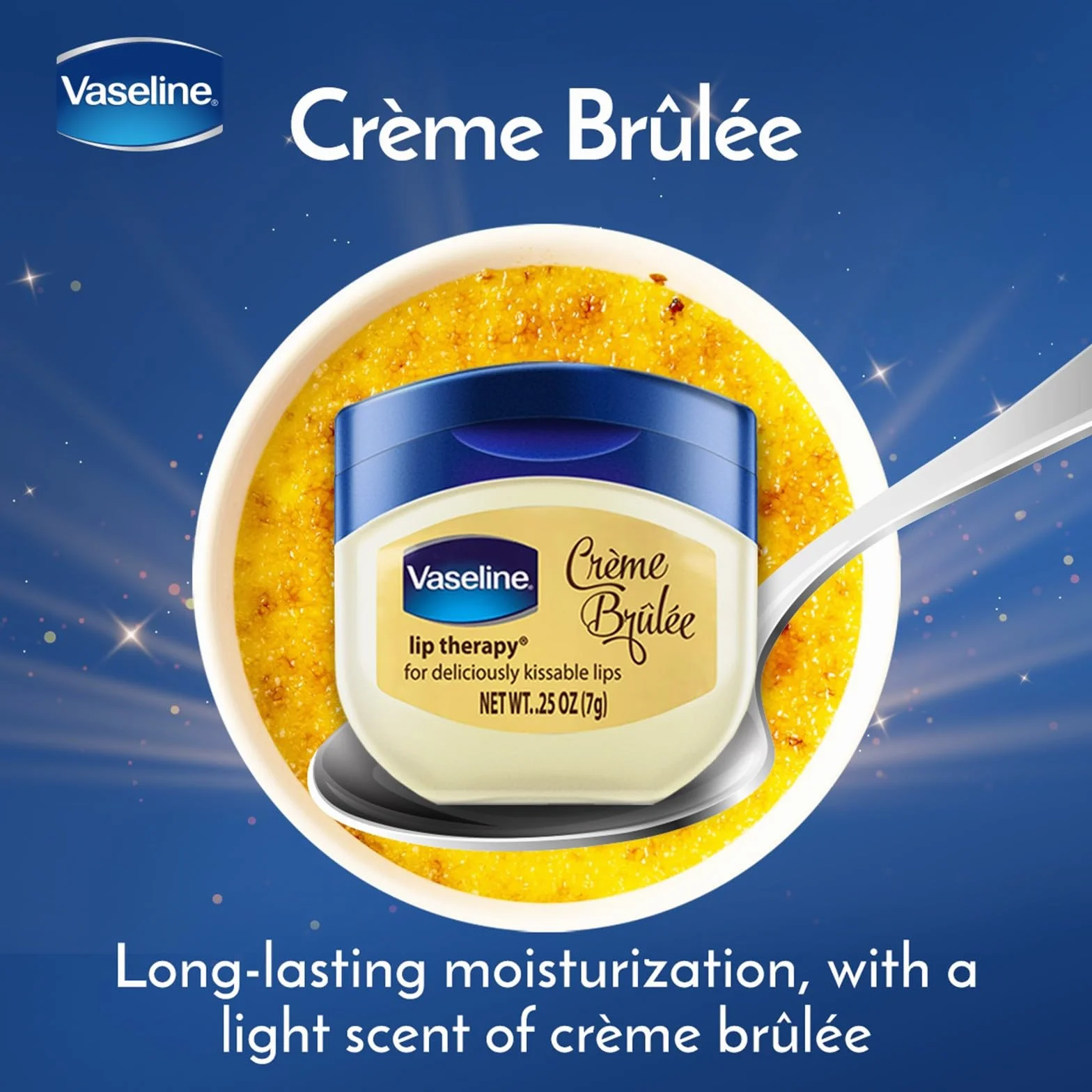 Vaseline Lip Therapy Balsamo idratante per le labbra Set di 4 balsami Rosy Crème Brûlée Original Cocoa Butter
