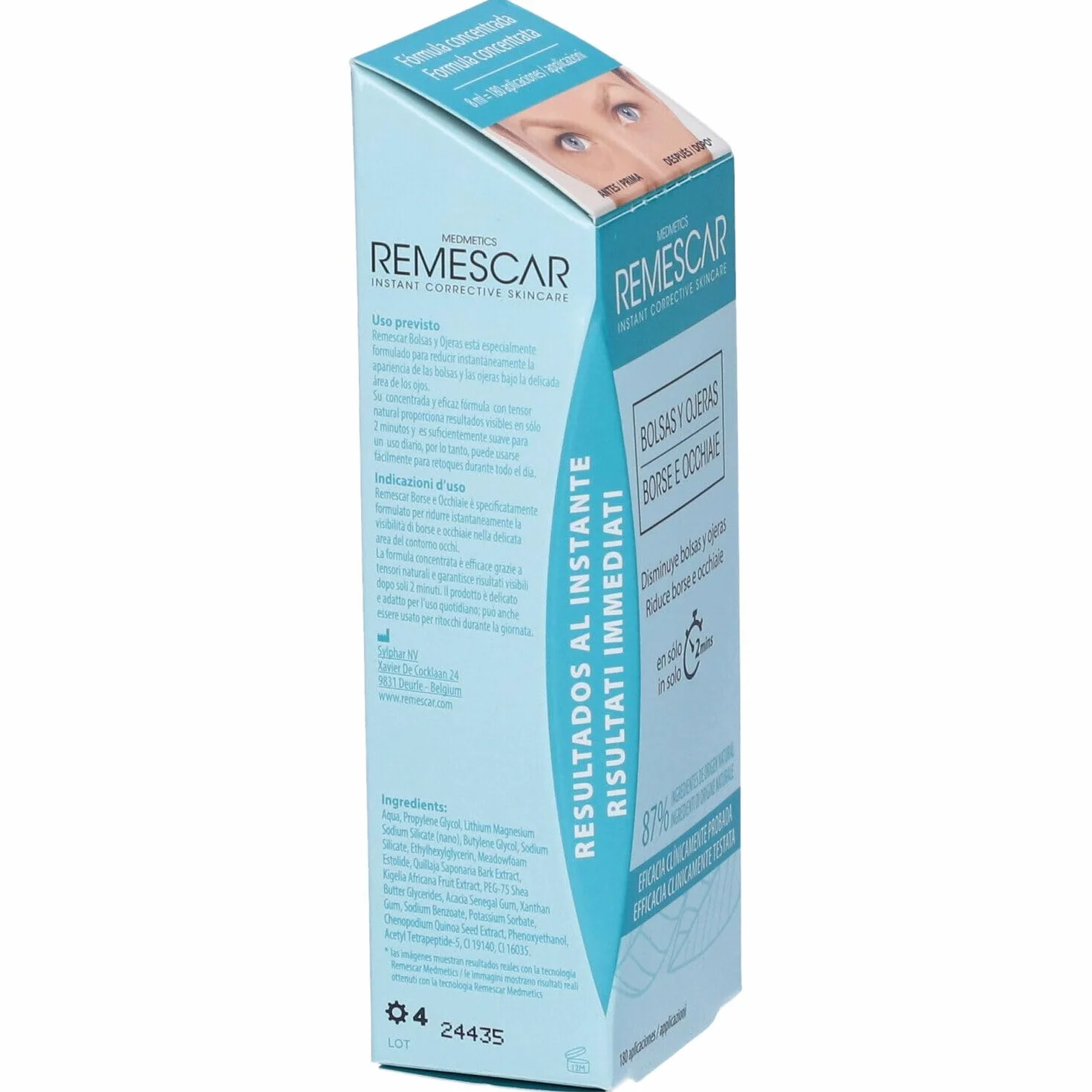 Remescar Bolsas Y Ojeras 8Ml, articolo pensato per l’uso quotidiano, adatto a chi vuole semplificare la propria routine, flacone da 8 ml perfetto per chi desidera una routine di cura semplice e costan