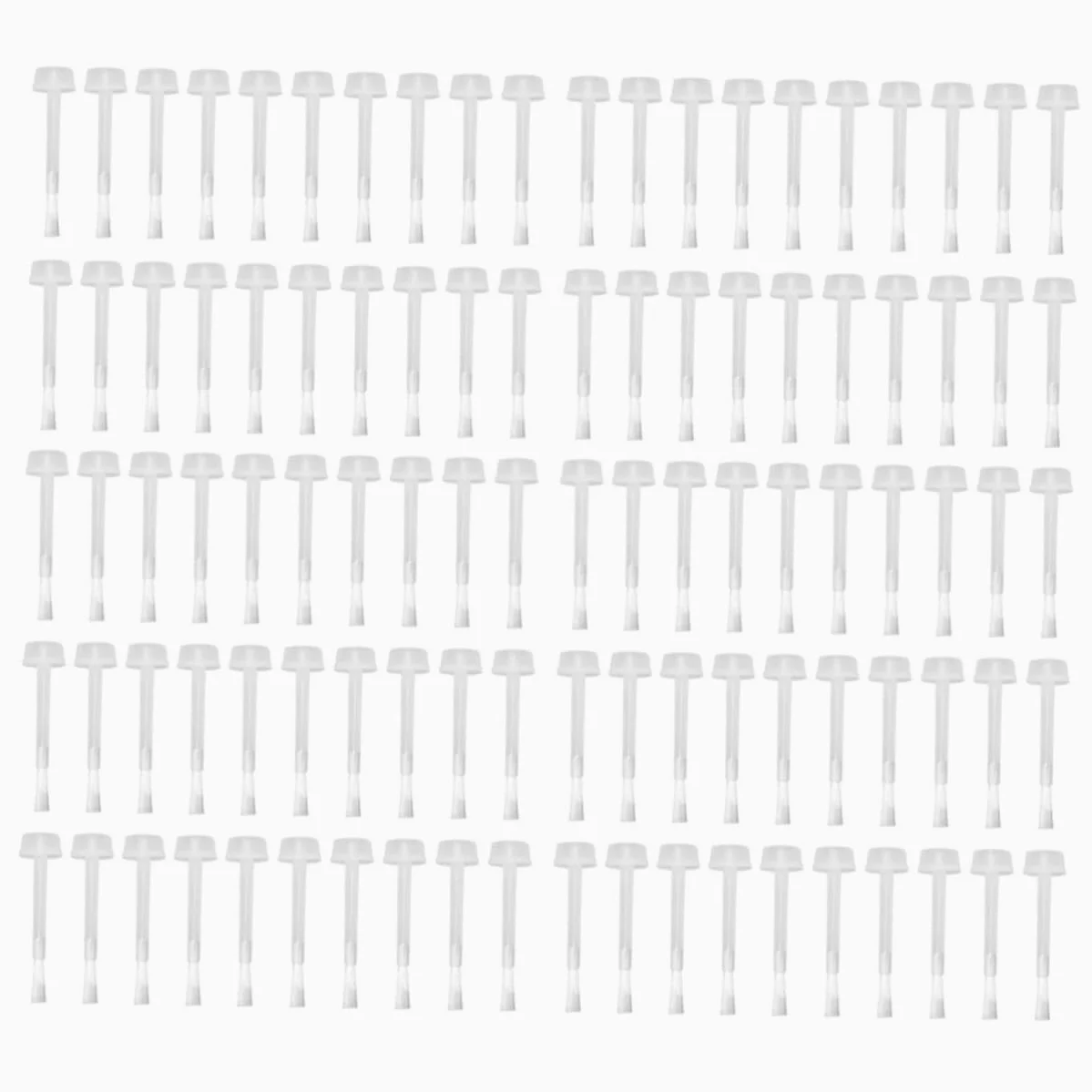 POPETPOP 800pezzi Pennelli Di Ricambio Per Unghie Strumenti Per Manicure Con Setole Morbide Facili Da Applicare Per Uso Professionale e Personale