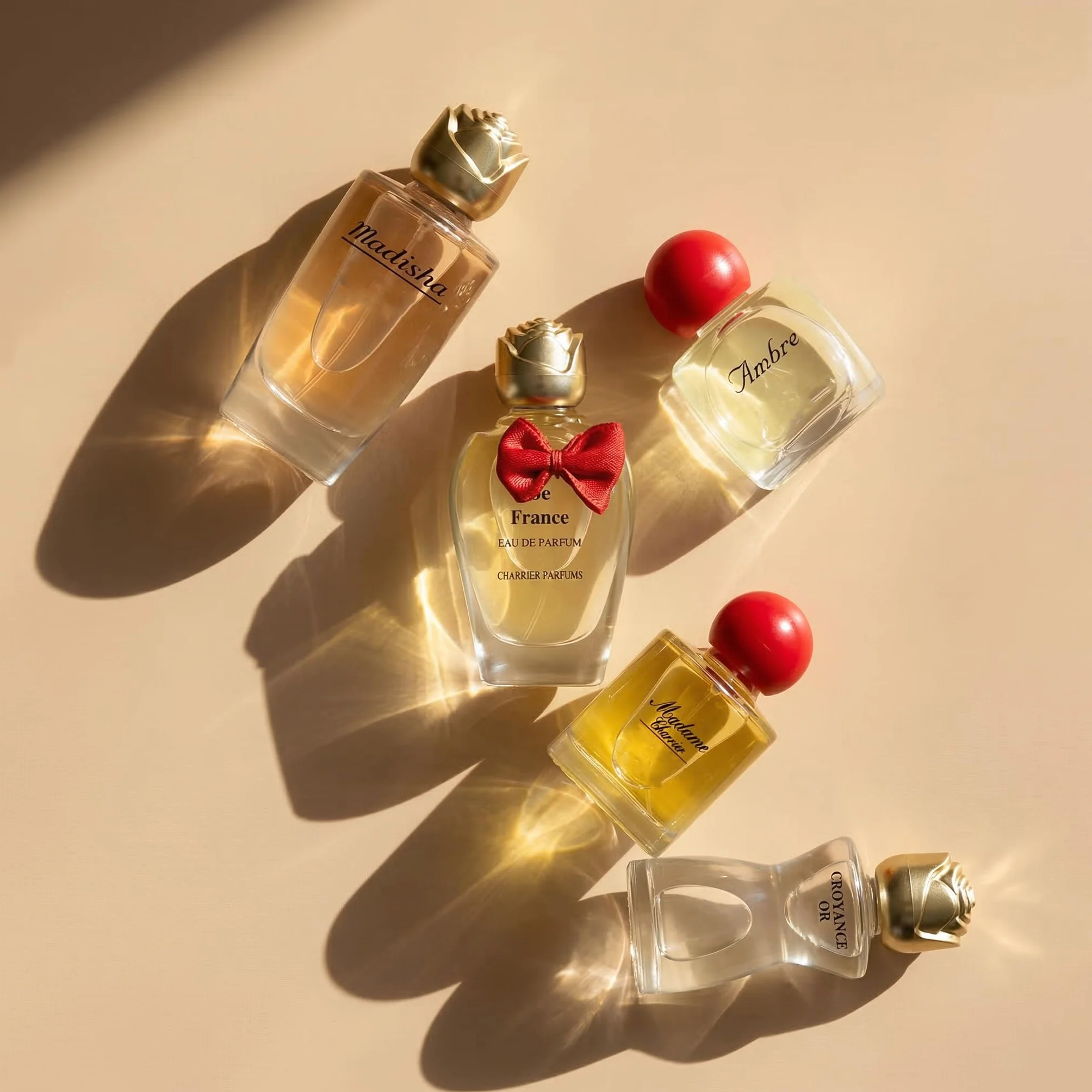 Charrier Parfums "Collezione Lusso" Cofanetto di 5 Eau de Parfum in miniatura 49,7 ml