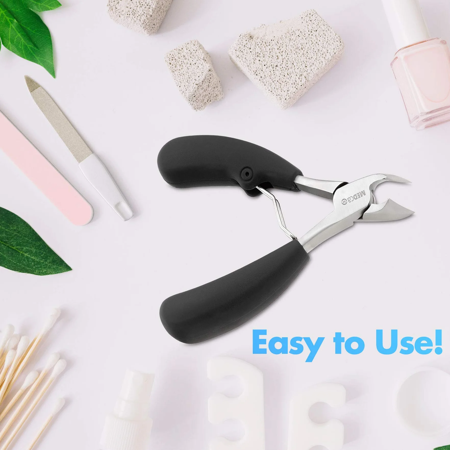 Tagliaunghie dei Piedi di Precisione – Rimuovi Cuticole Premium Tronchesino per Unghie Spesse, Acciaio Inox Uso Chirurgico per Trattamento e Cura Unghie dei Piedi, Strumenti Pedicure