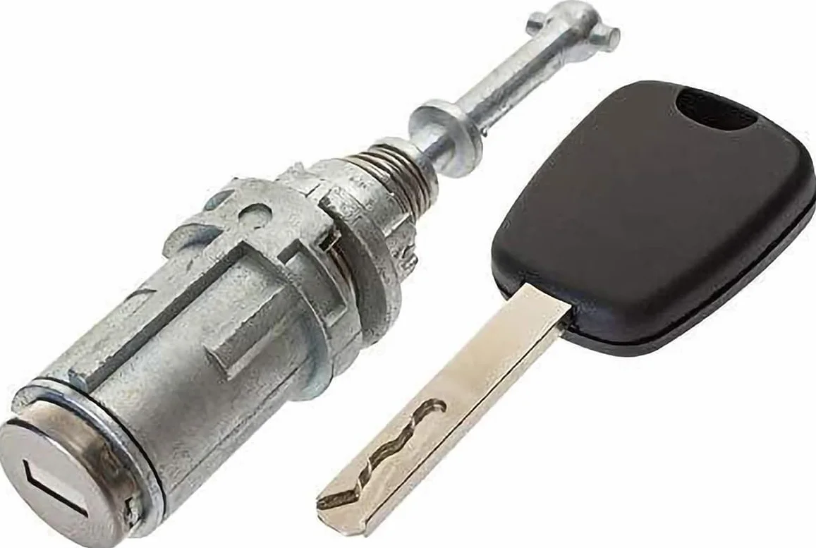 Citroen C2 C3 Barilotto completo porta anteriore sinistro lato conducente 2 klucze 9170T9