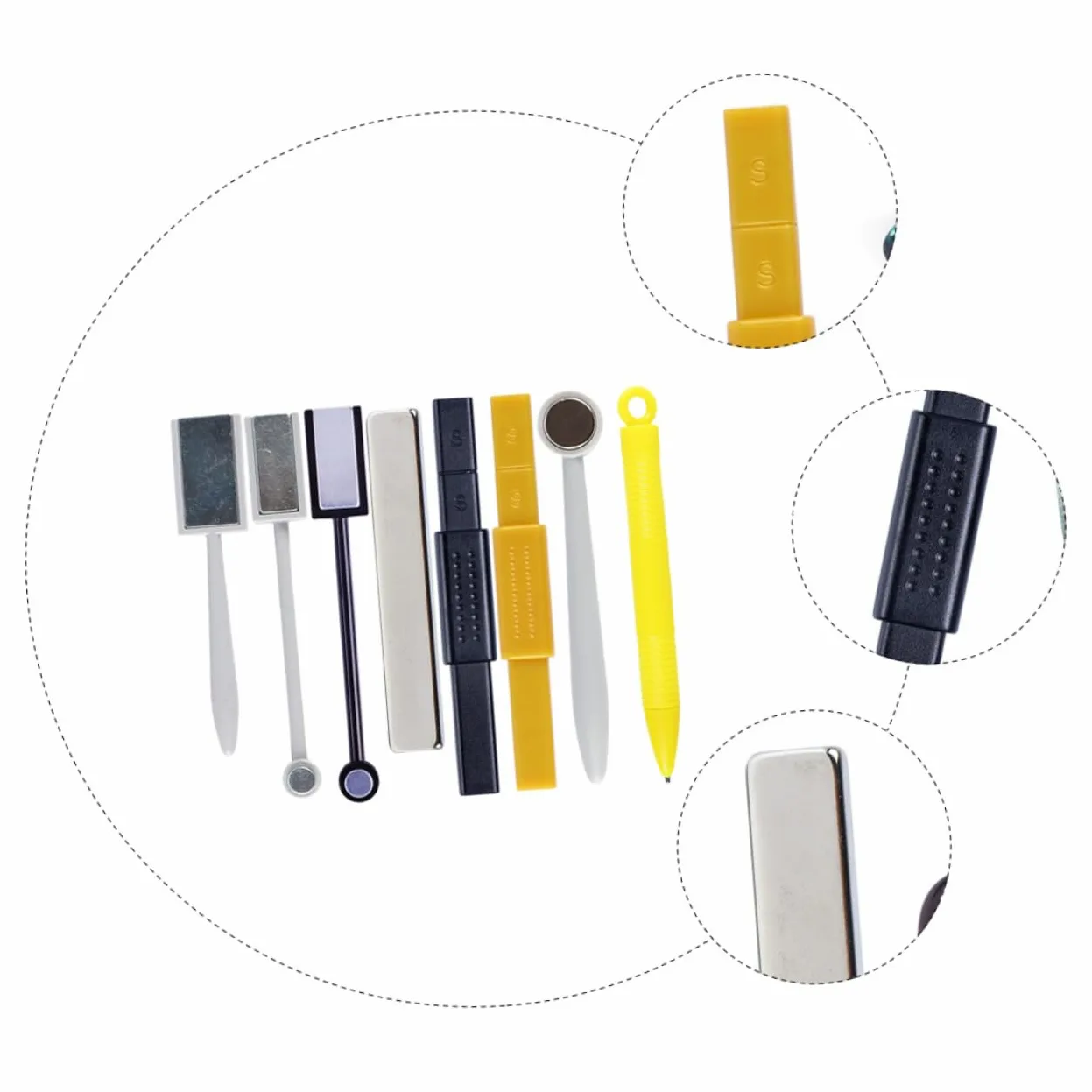 Housoutil 16pezzi Penna Magnetica Per Unghie Cat Eye Strumenti Magnetici Per Nail Art Colori Random Per Manicure Creativa e Unica Adatta Per Salon e Uso Domestico