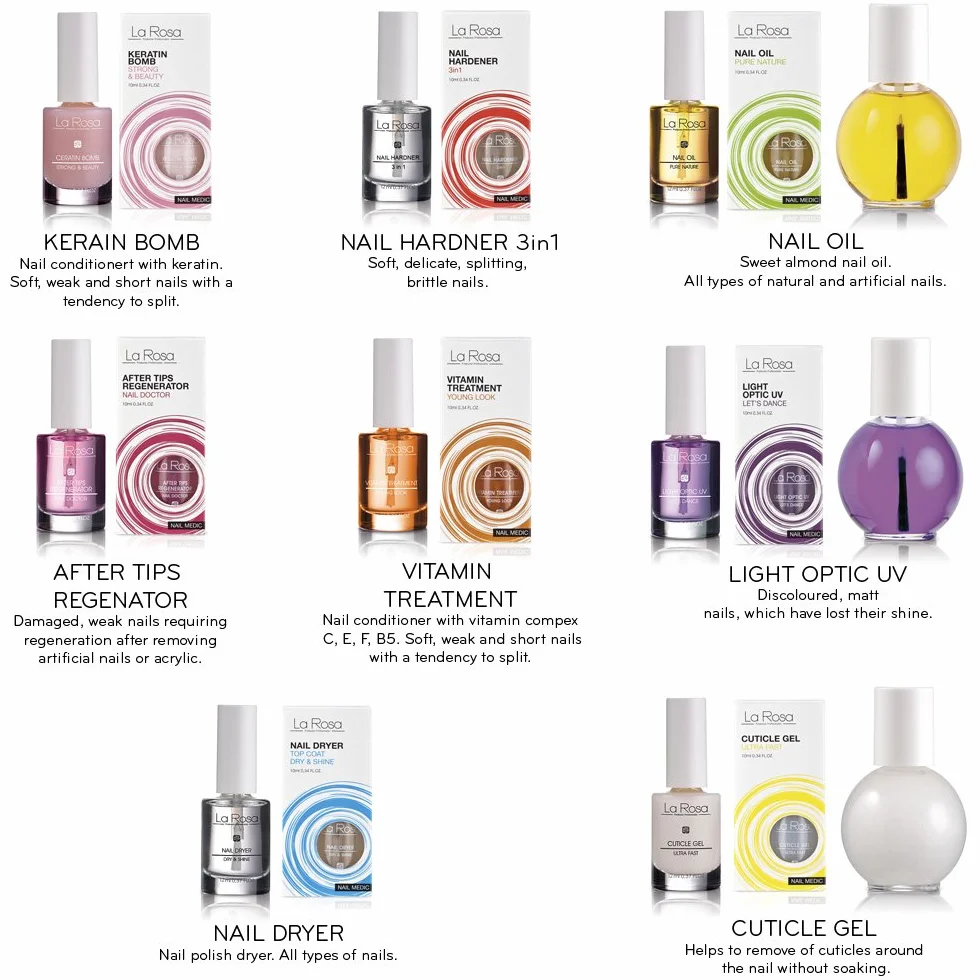 La Rosa Nail Medic Sbiancantelucidante UV - 75 ml