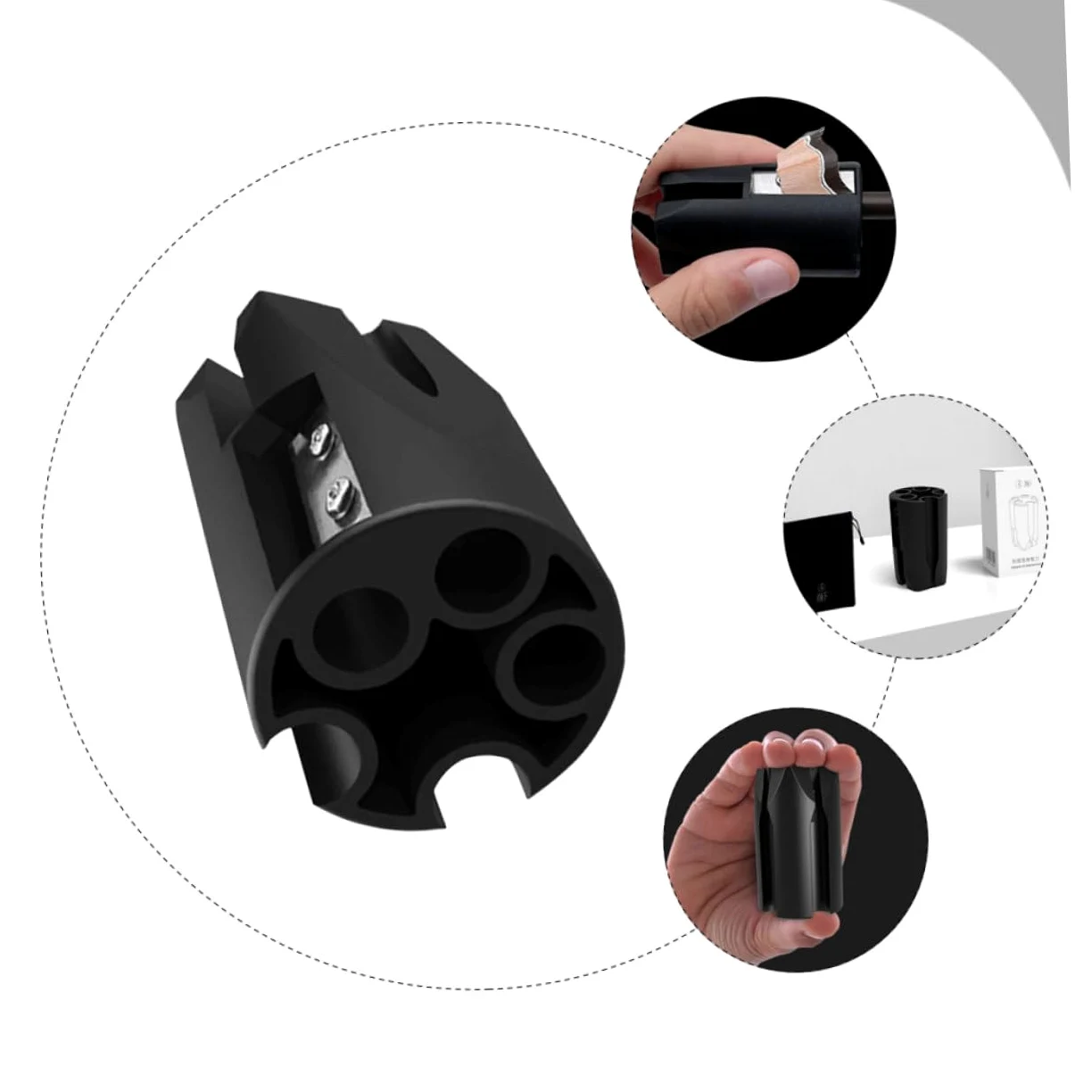 SHERCHPRY Temperamatite Per Sopracciglia 4 Pezzi Temperamatite Per Donne Elegante Piccolo Per Trucco Per Eyeliner Per Trucco