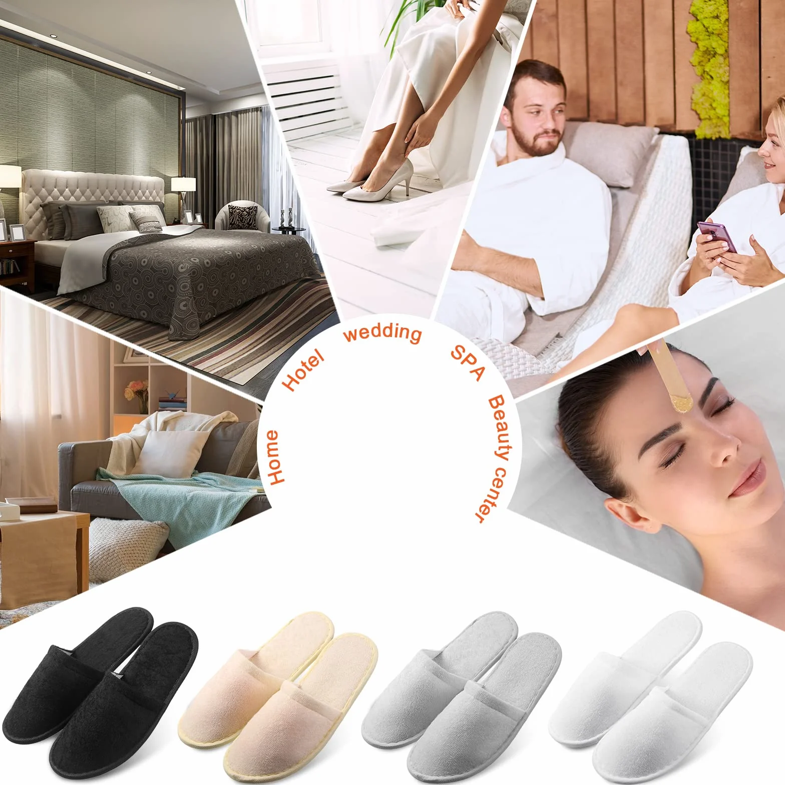 Geyoga Pantofole da donna morbide antiscivolo