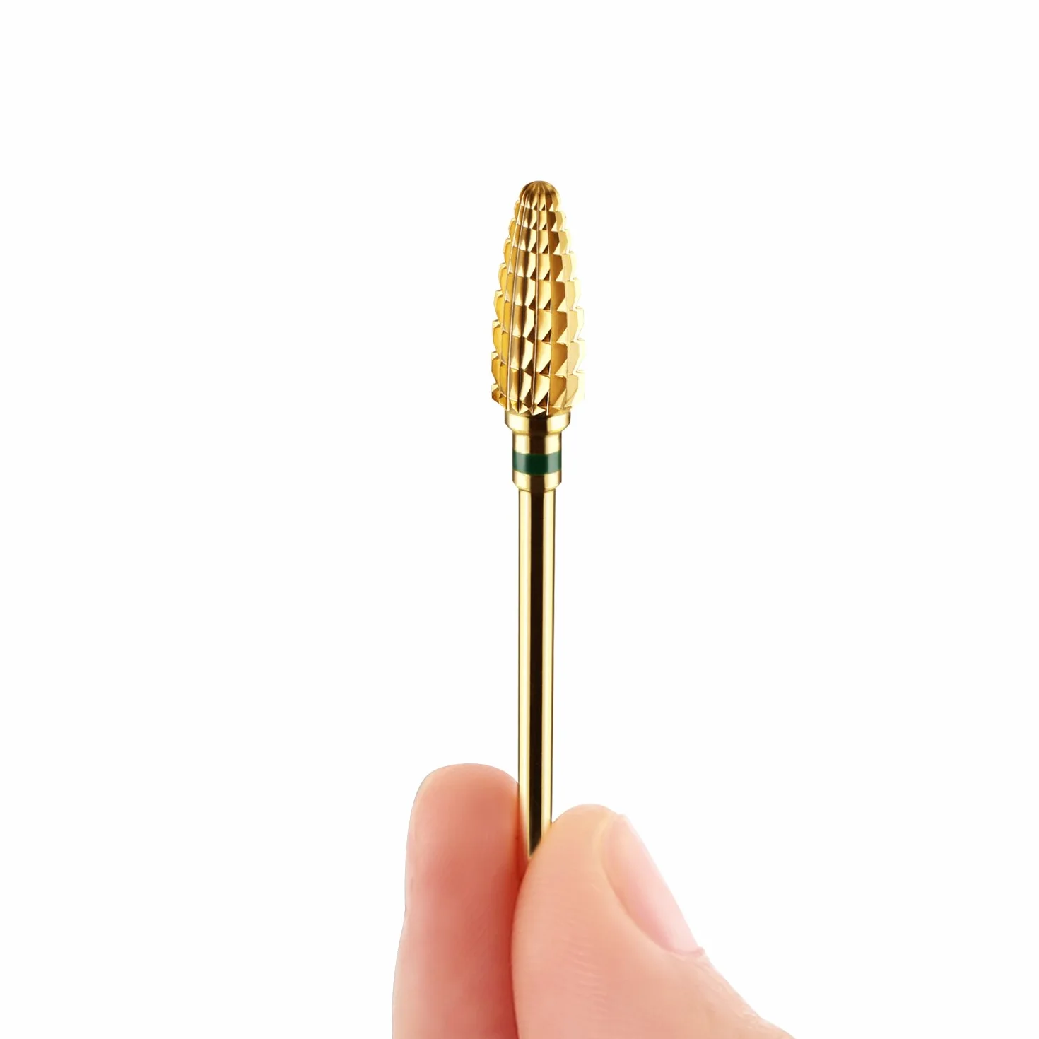 Punta professionale forma conica per Fresa per Unghie in carburo di tungsteno grana grossa per Manicure Pedicure Rimozione Gel