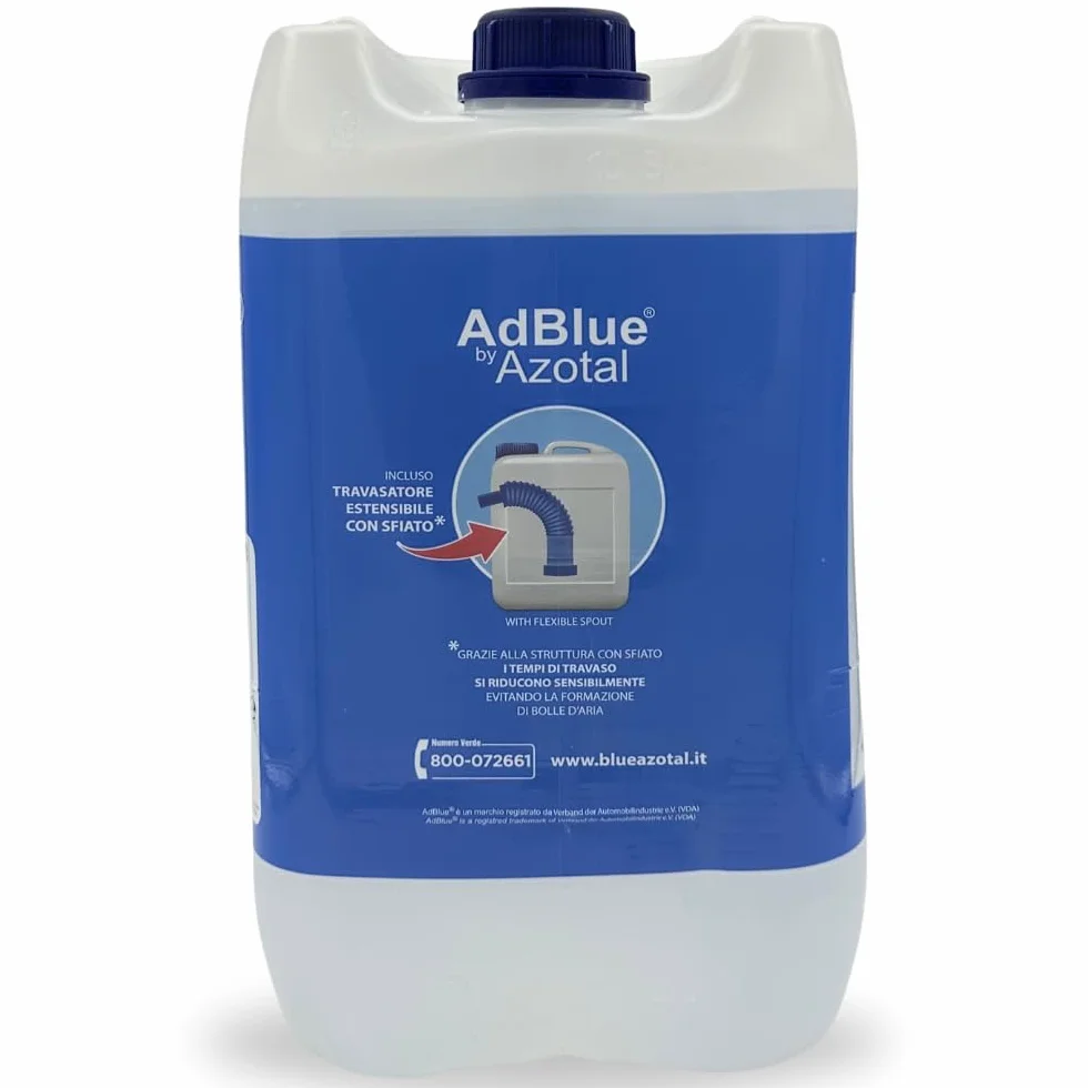 ADBLUE ADDITIVO Liquido per Gas di Scarico Motori Diesel 10 Litri