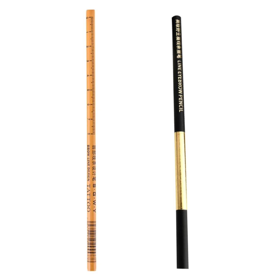 FRCOLOR 3 Set Di Matite Per Sopracciglia Da Donna Penne Per Trucco A Doppia Estremità Matite Per Sopracciglia in Legno Facili Da Disegnare Robuste E Pratiche 2 Pezzi*3